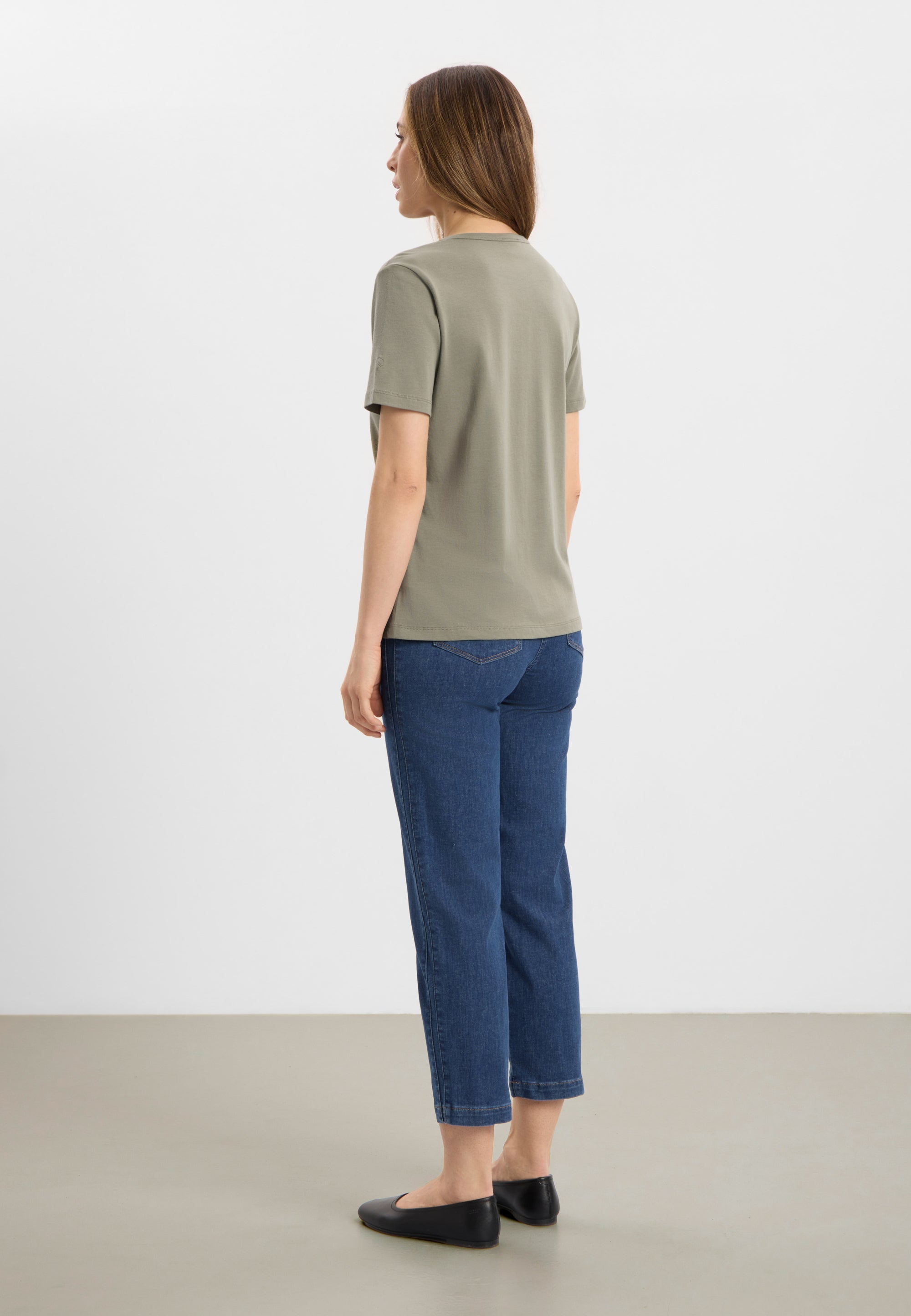 LAURIE Amanda T-Shirt SS Regular 55100 Khaki