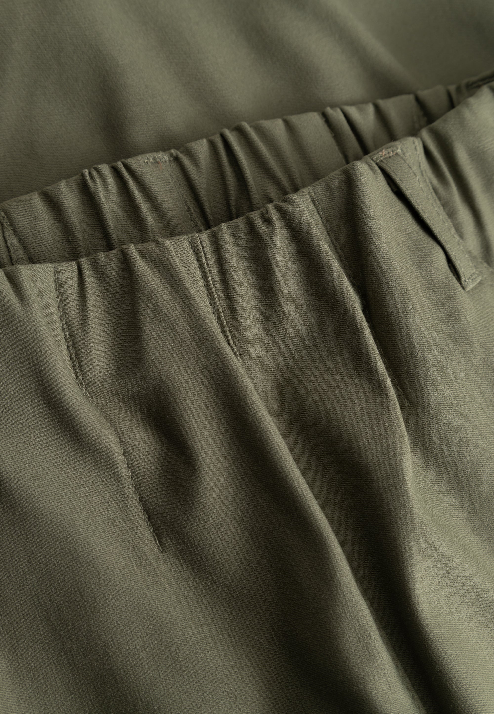 LAURIE Donna Loose - Cropped Loose 55100 Khaki