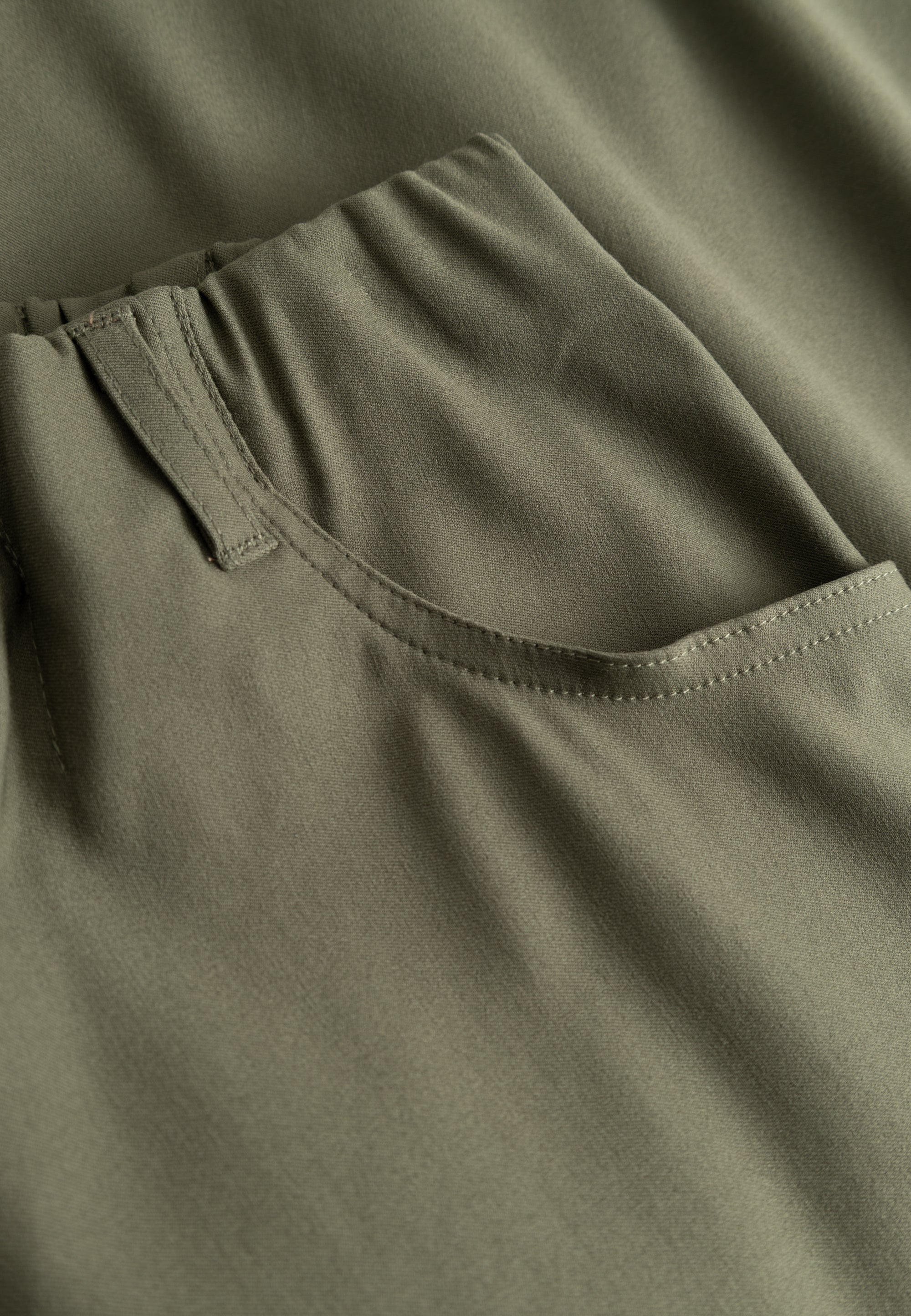 LAURIE Donna Loose - Cropped Loose 55100 Khaki