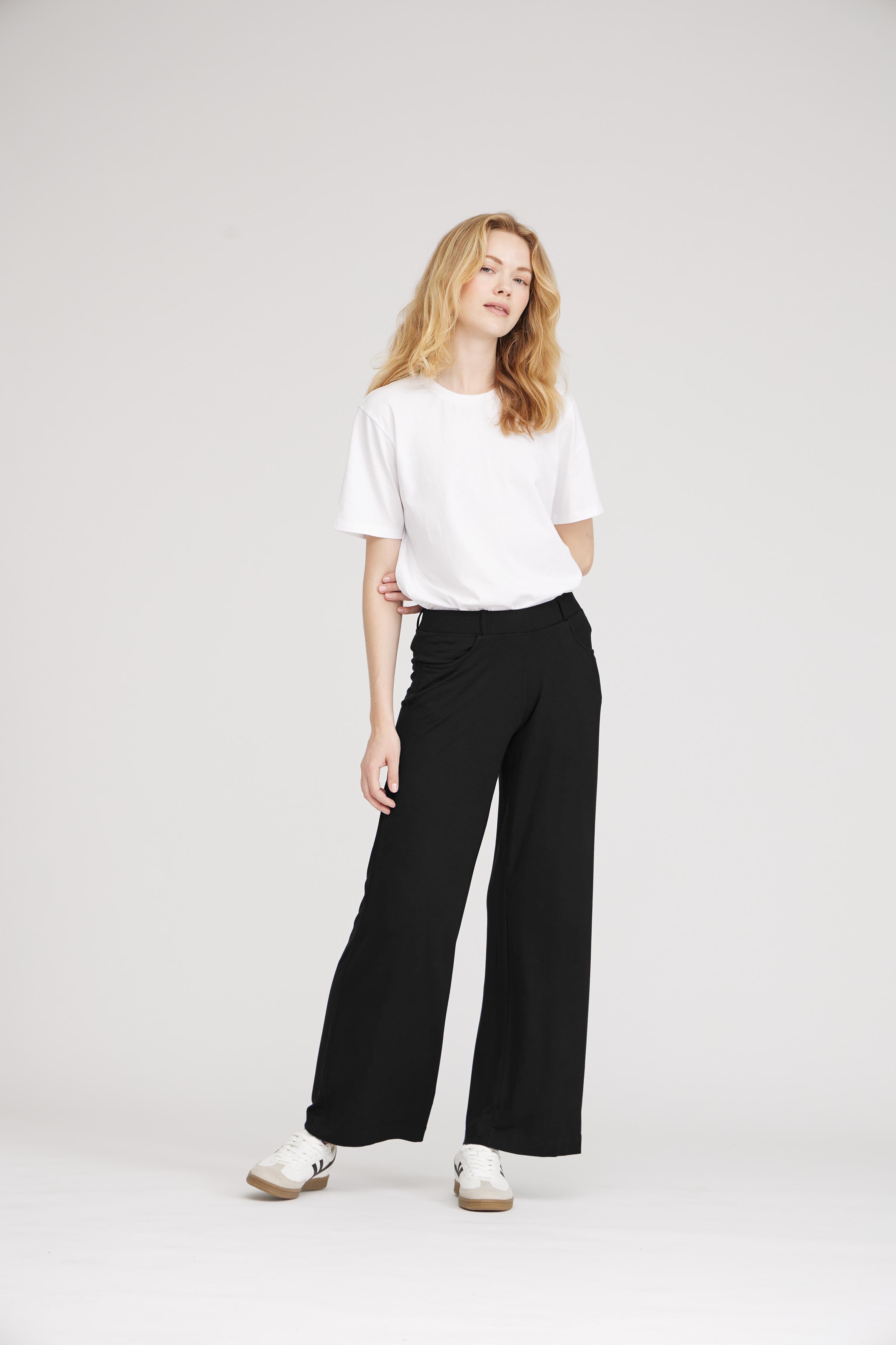 LAURIE Donna Loose Jersey - Short Length Loose 99104 Black