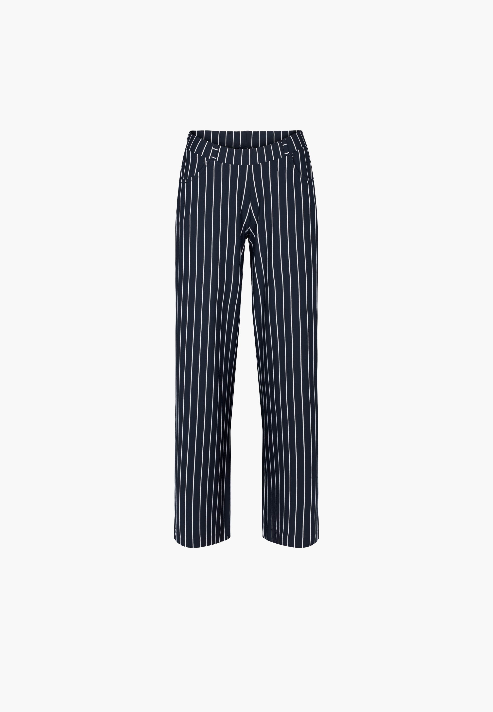 LAURIE Donna Loose Jersey - Short Length Loose 49222 Navy Stripe