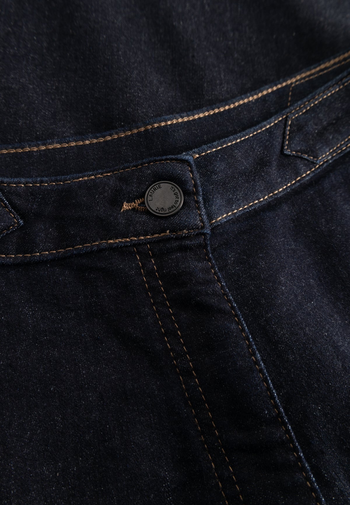 LAURIE Freya Tapered Loose SL Loose 40514 Night Blue Denim