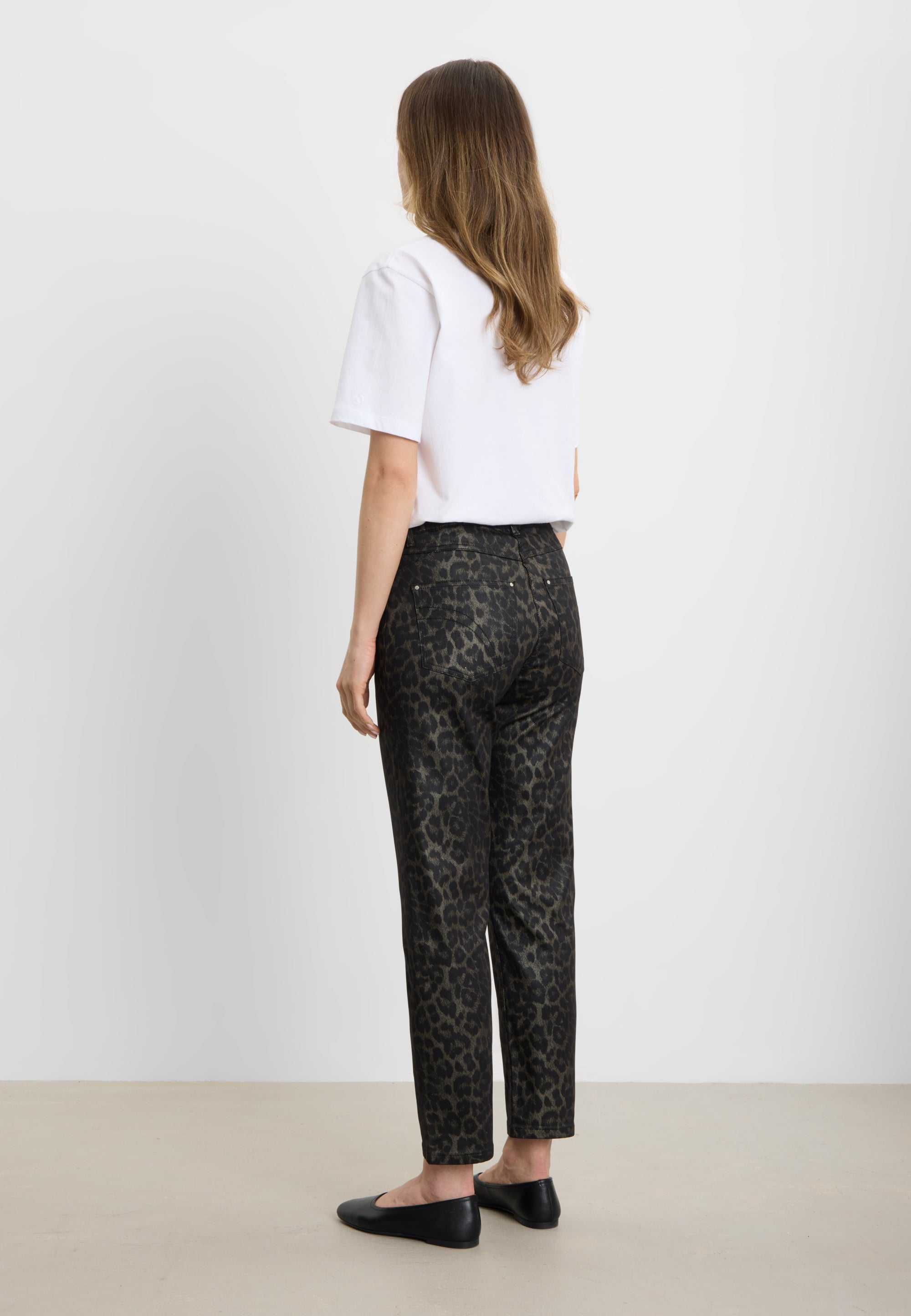 LAURIE Hannah Regular - Extra Short Length Regular 88139 Brown Leo Print