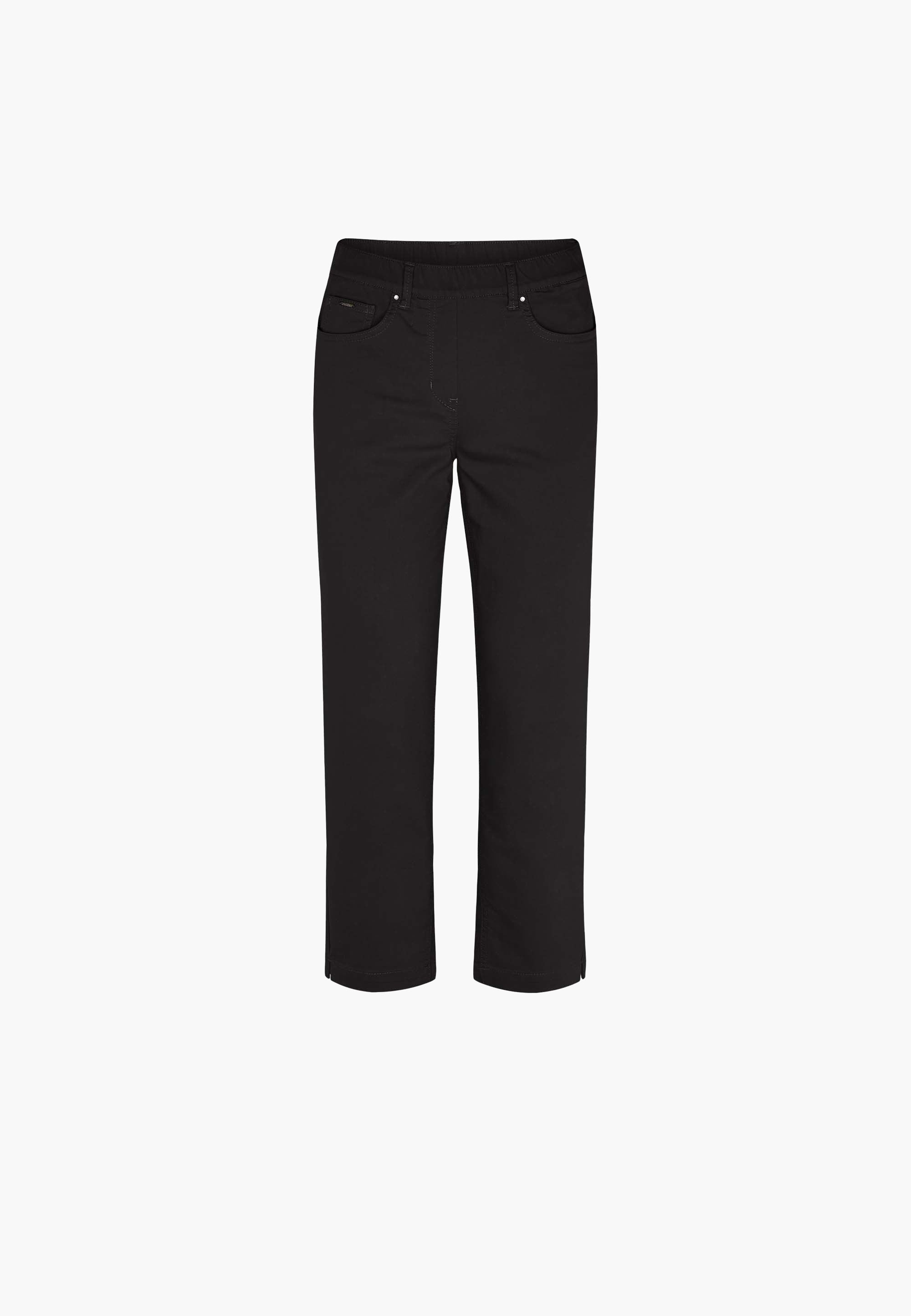 LAURIE Helen Straight - Extra Short Length Trousers STRAIGHT 99000 Black