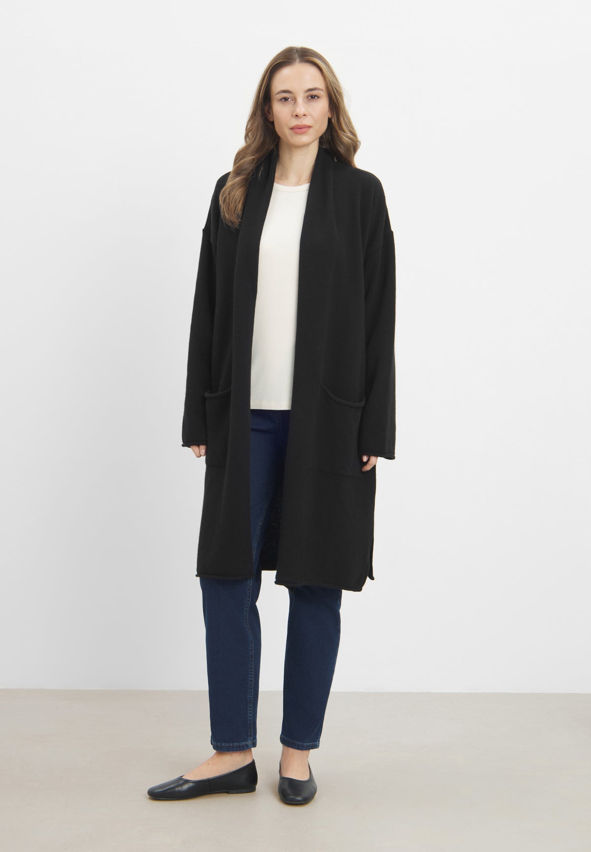 LAURIE Iris Cardigan Knitwear 99000 Black