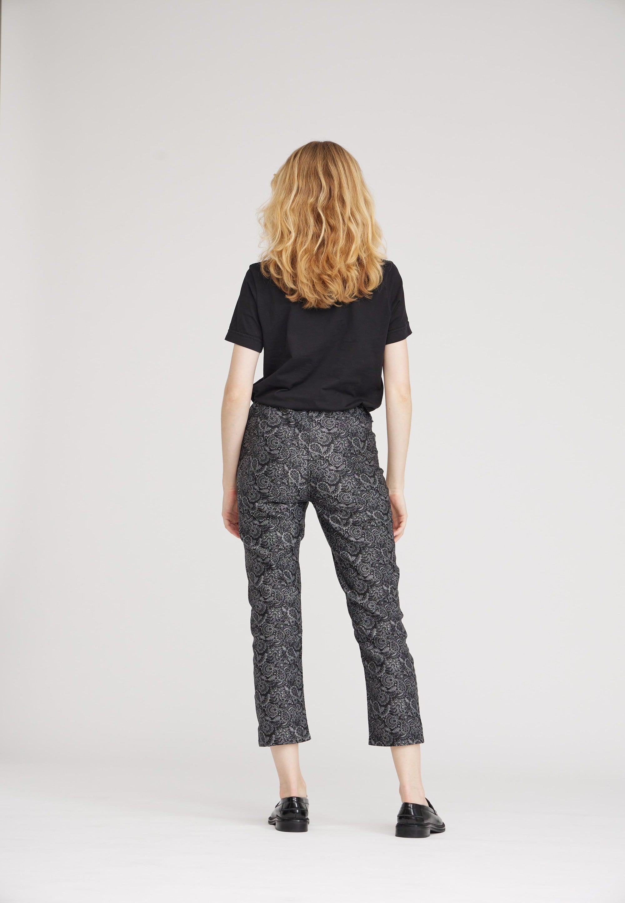 LAURIE Kelly - Crop Regular 99015 Black Print