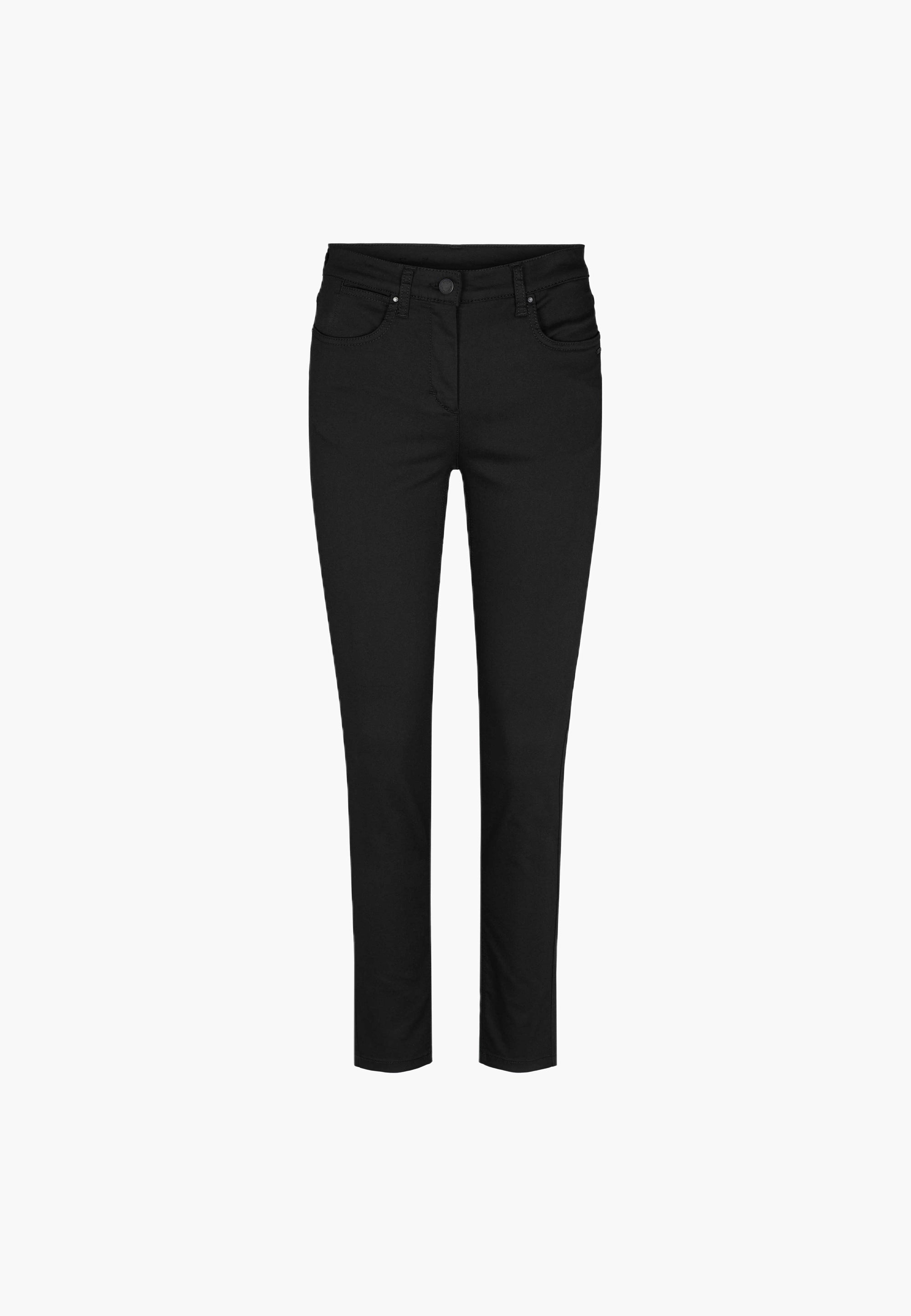 LAURIE Laura Slim - Short Length Trousers SLIM 99000 Black