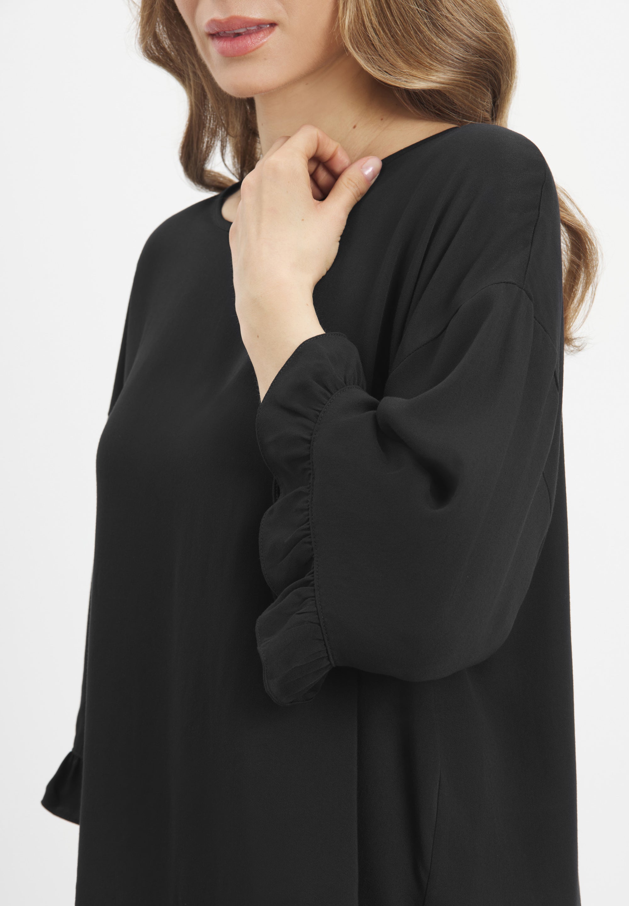 LAURIE Nova Blouse SS Blouses 99000 Black