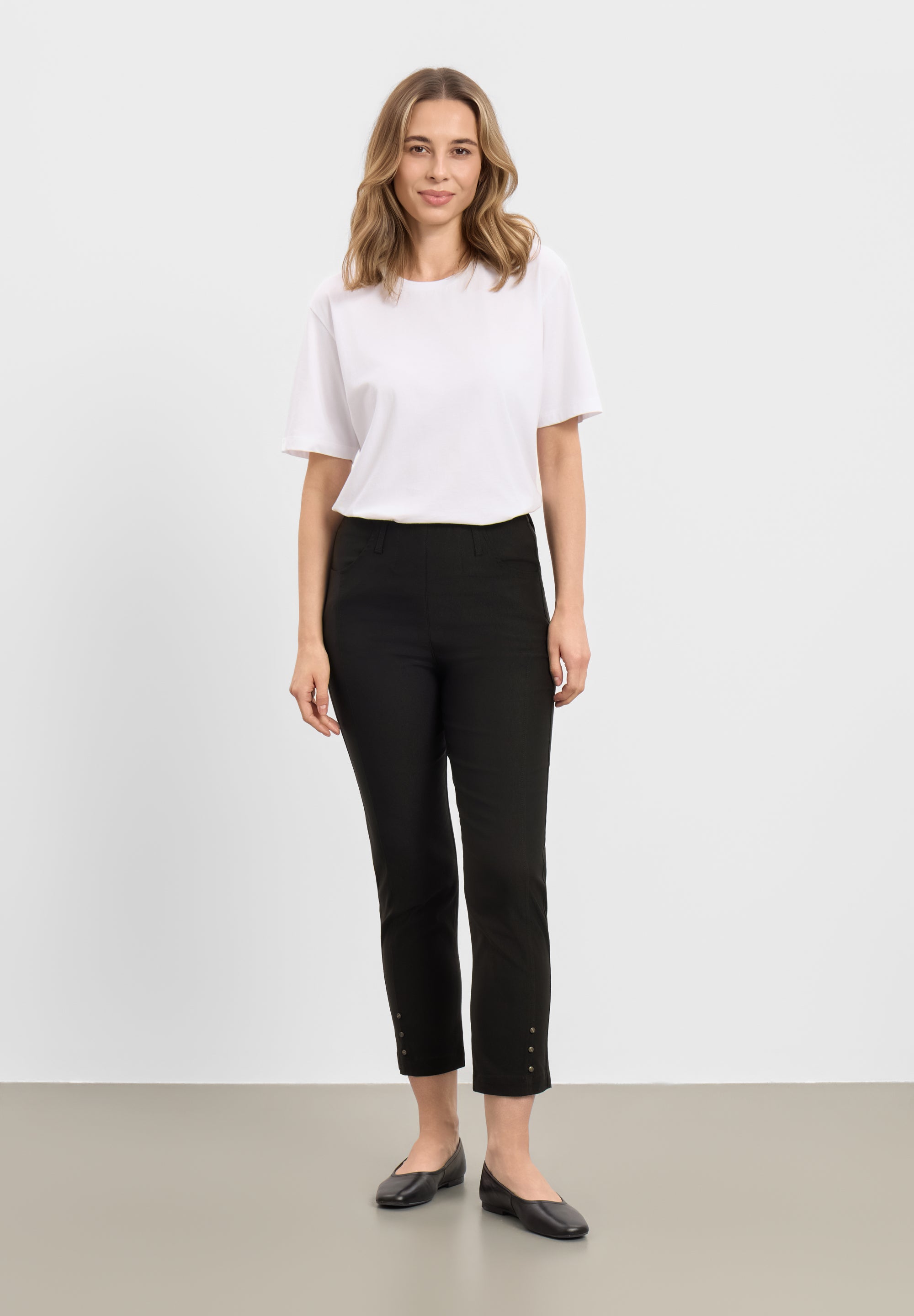 LAURIE Rose Regular - Cropped Regular 99970 Black