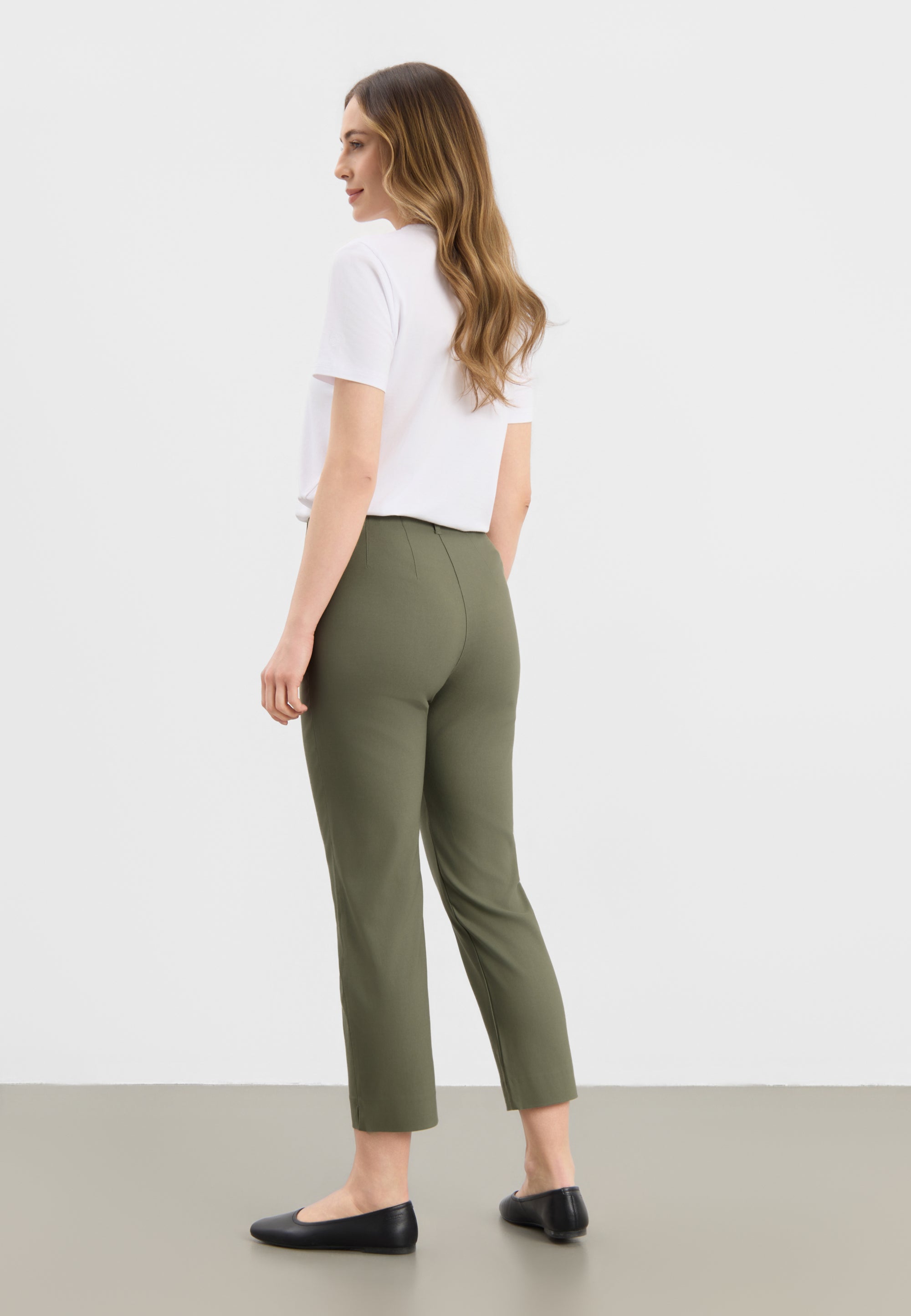 LAURIE Taylor Regular Cropped Regular 55100 Khaki