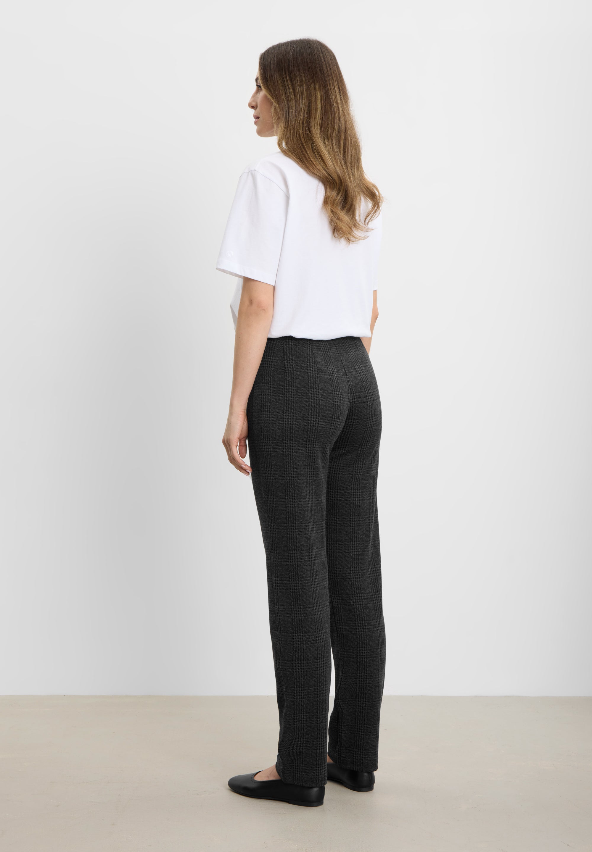 Kelly Regular - Medium Length - Anthracite Check (PRE)