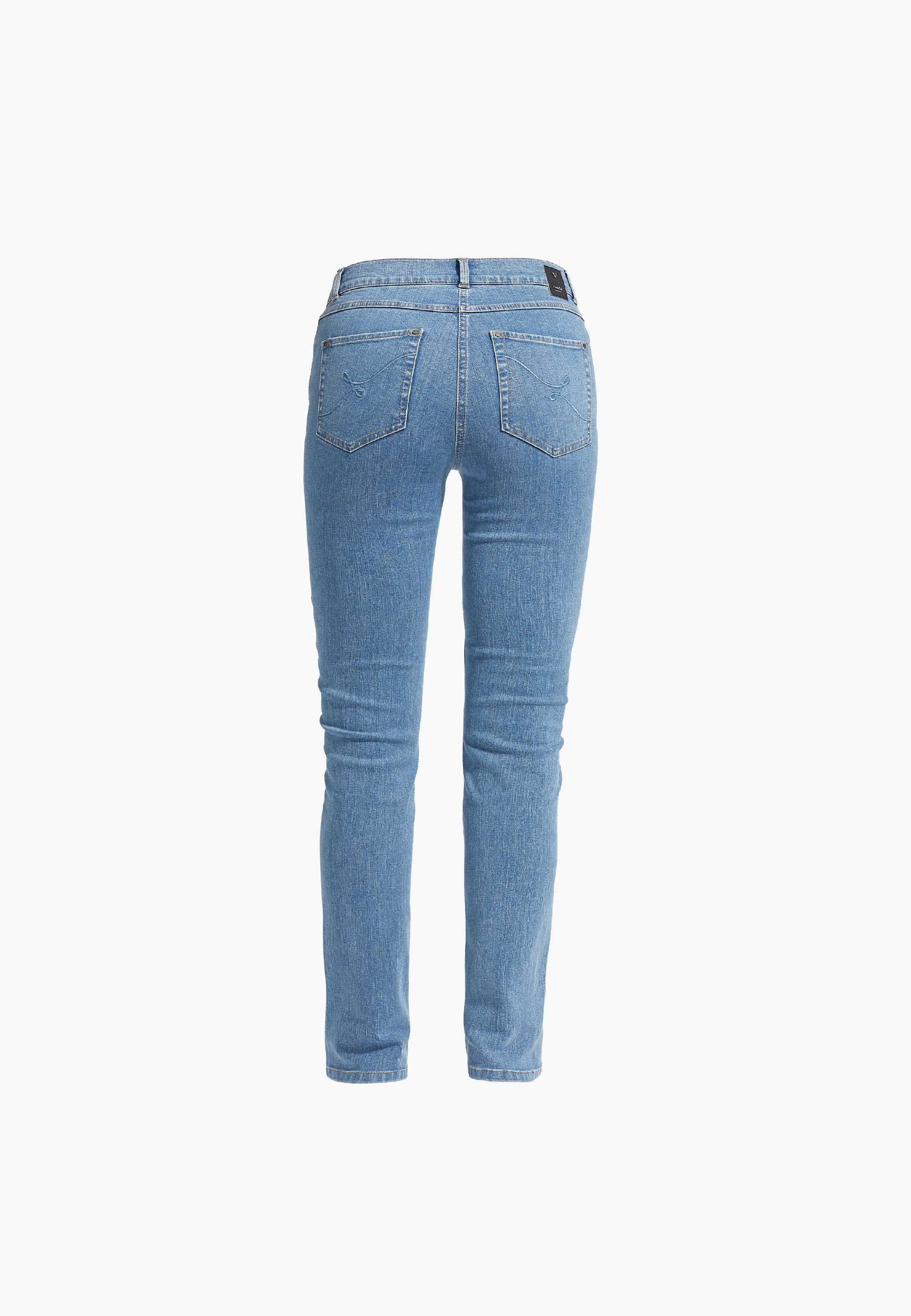 LAURIE  Agatha Slim - Medium Length Slim 43504 Blue Denim