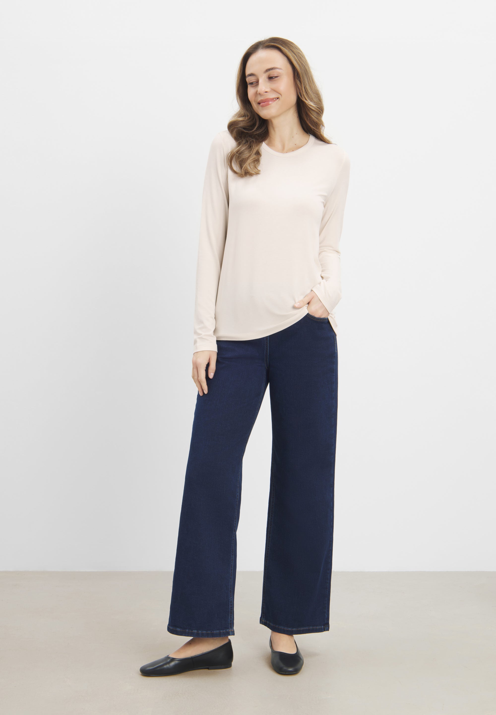 LAURIE Amanda T-Shirt - Long Sleeve T-Shirts 13000 Birch