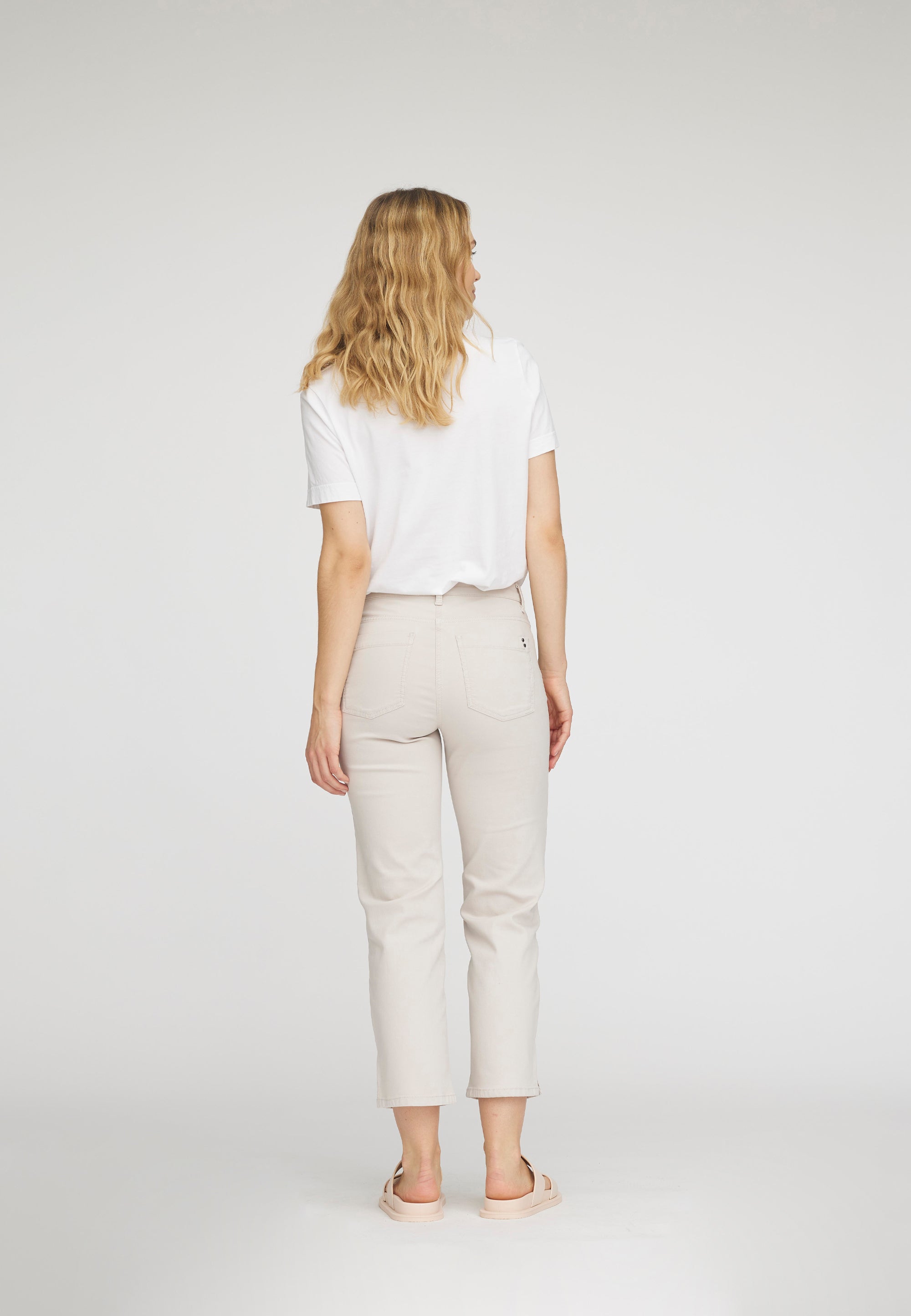LAURIE Amelia Slit Straight crop Straight 25107 Grey Sand