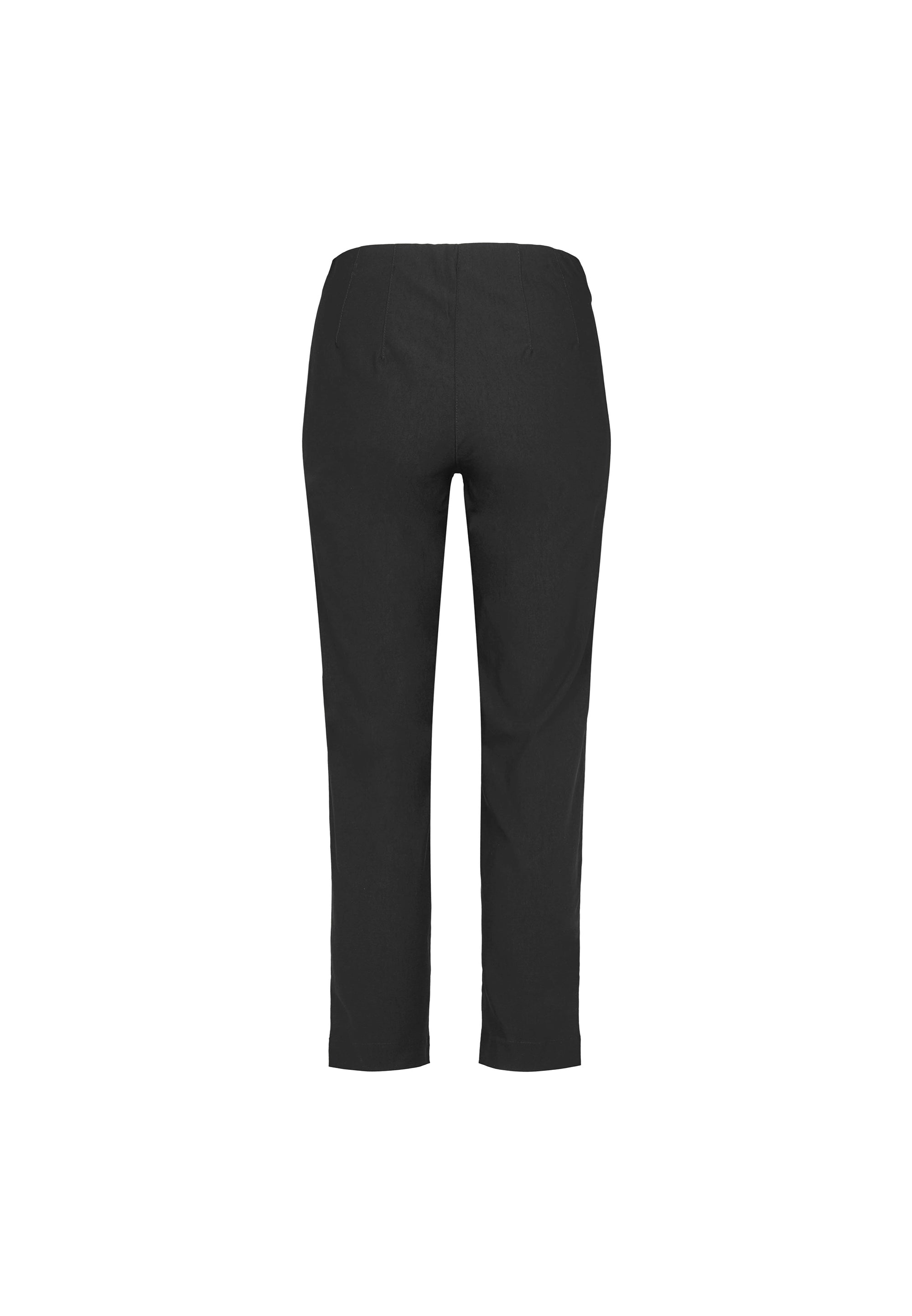LAURIE  Betty Regular - Medium Length Trousers REGULAR 99971 Black Brushed
