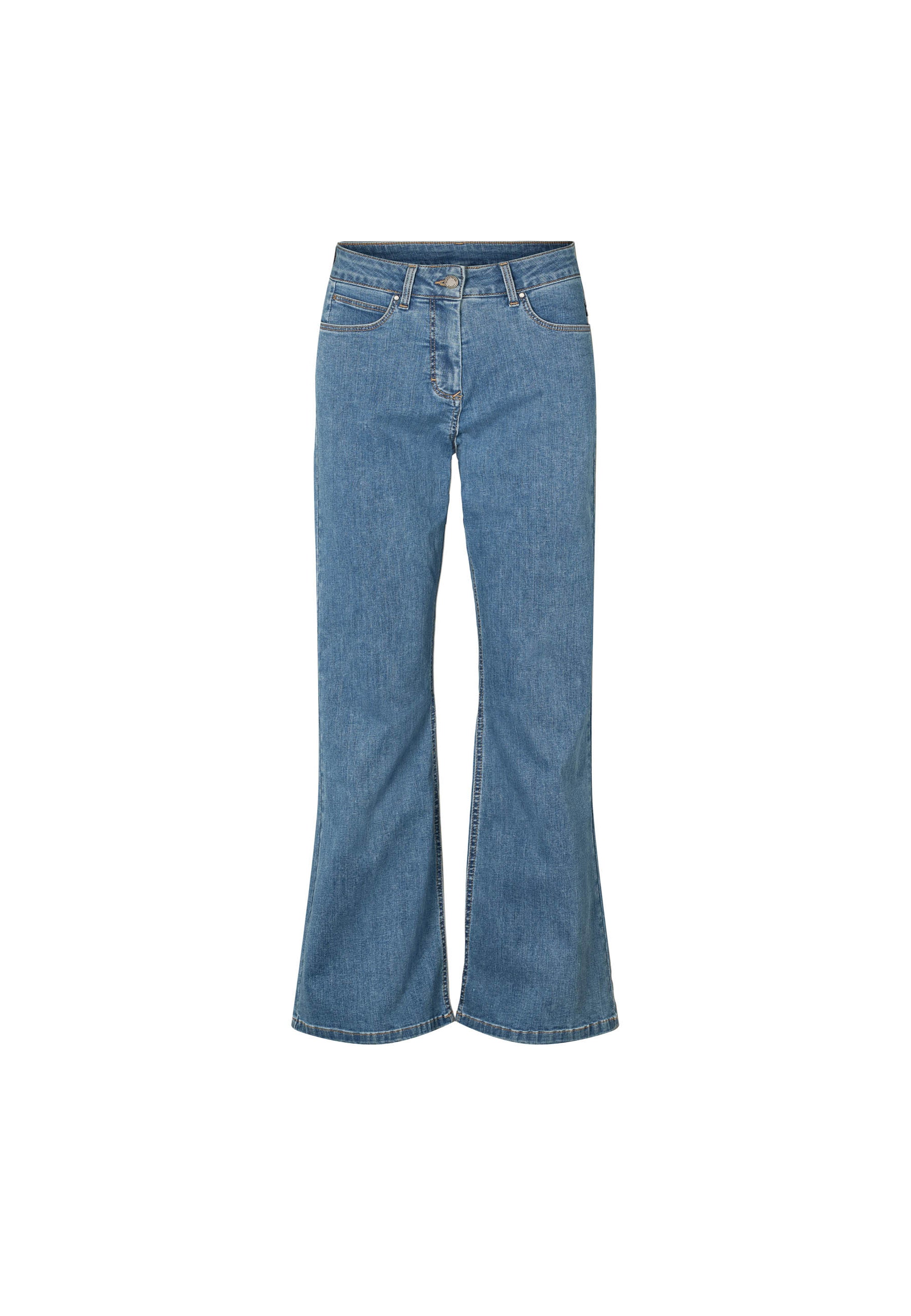 LAURIE Charlotte Flare Regular ML Regular 40512 Blue denim