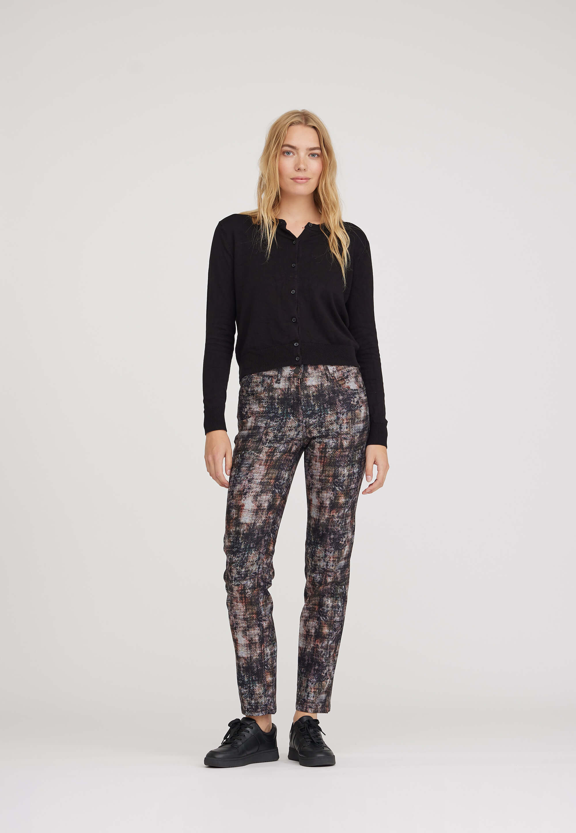 LAURIE  Charlotte Regular - Medium Length Regular 99009 Black Print