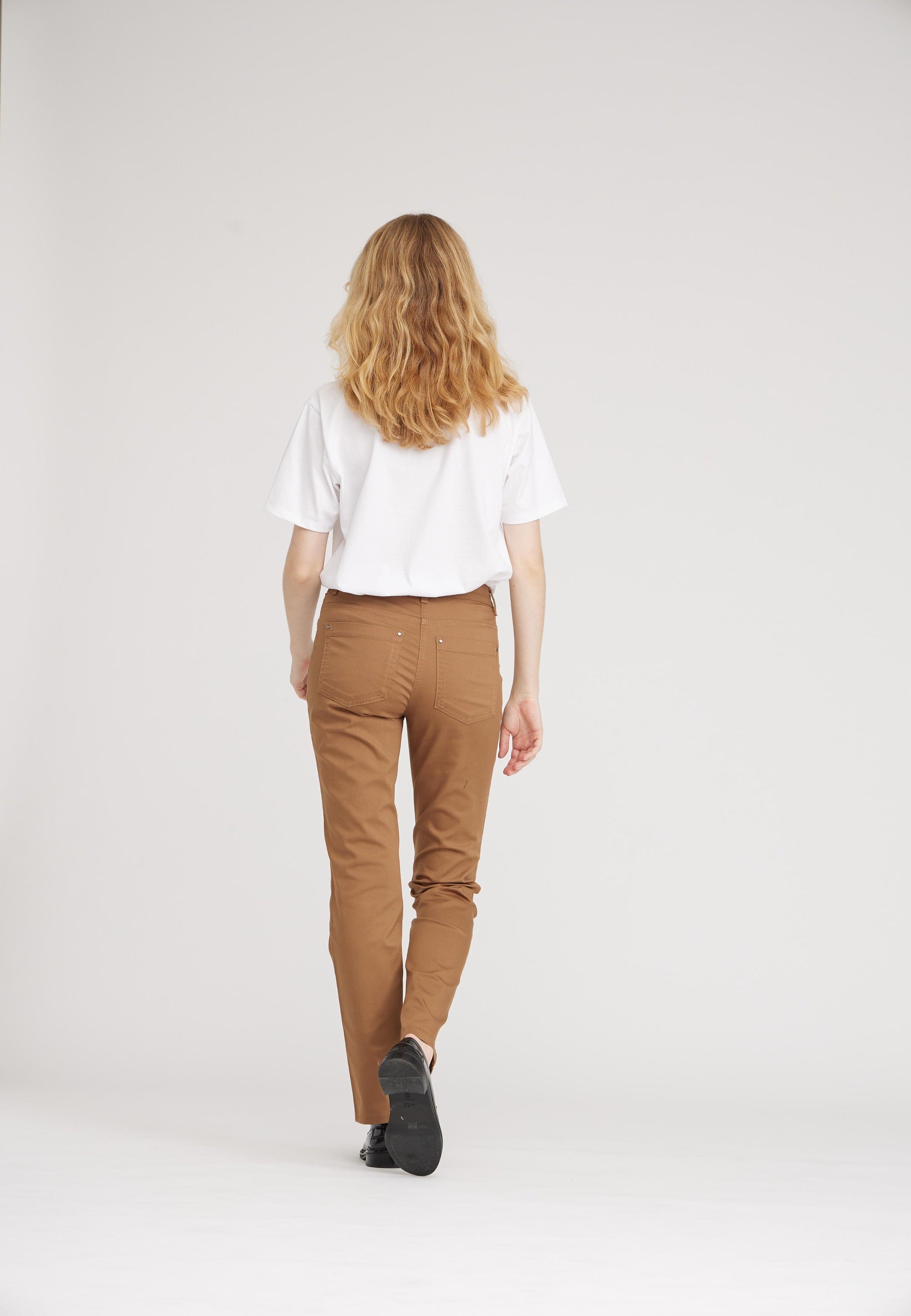 LAURIE  Charlotte Regular - Medium Length Regular 81000 Camel