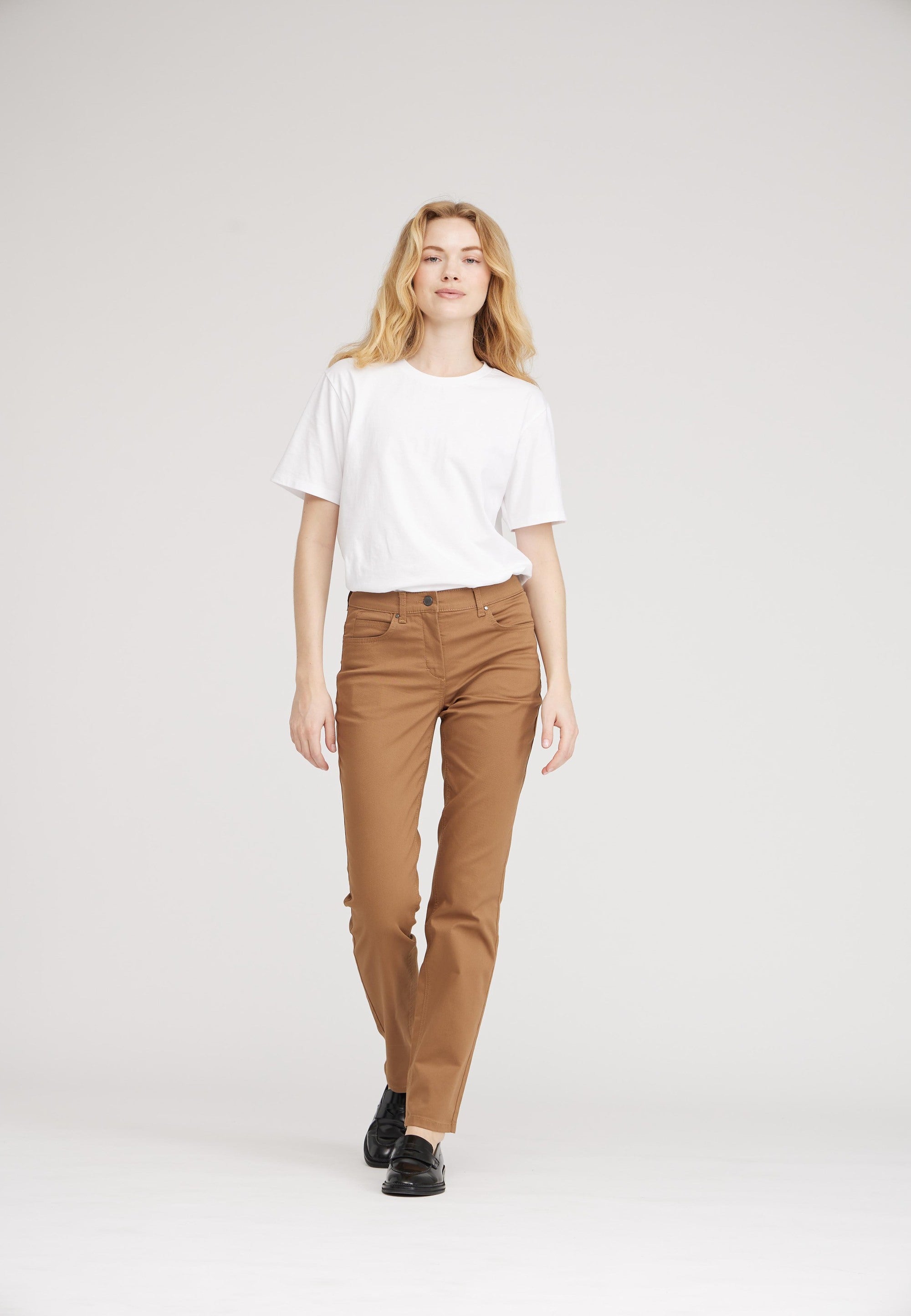 LAURIE  Charlotte Regular - Medium Length Regular 81000 Camel