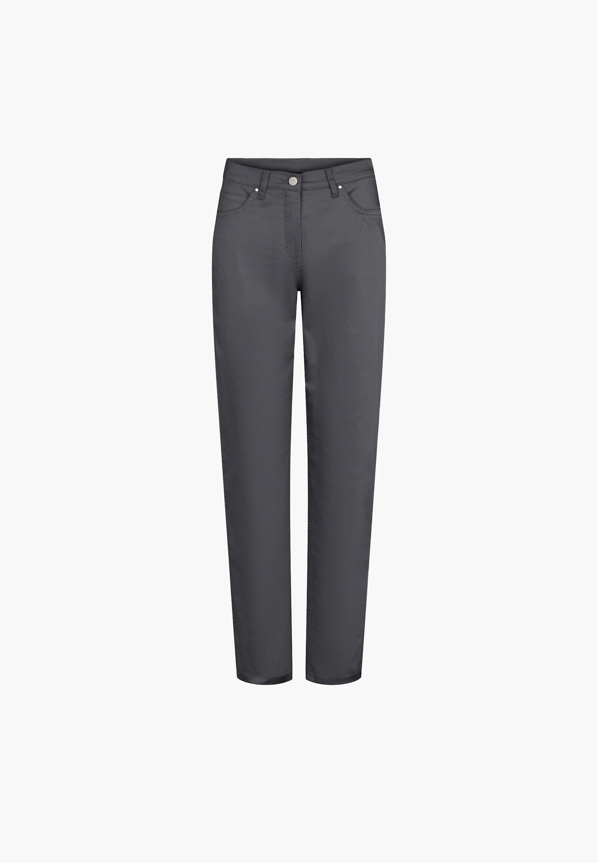 LAURIE  Charlotte Regular - Medium Length Trousers REGULAR 97000 Anthracite