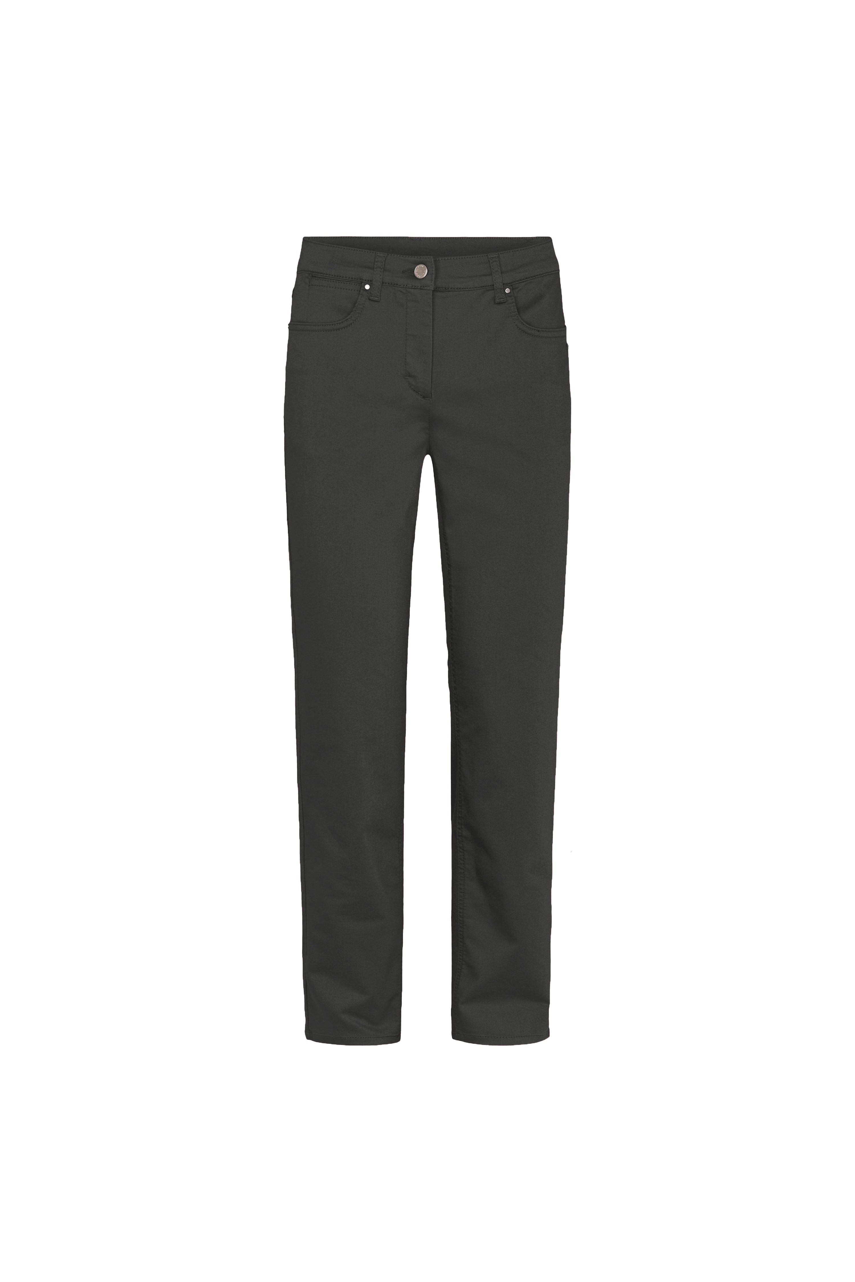 LAURIE Charlotte Regular - Medium Length Trousers REGULAR 99100 Black
