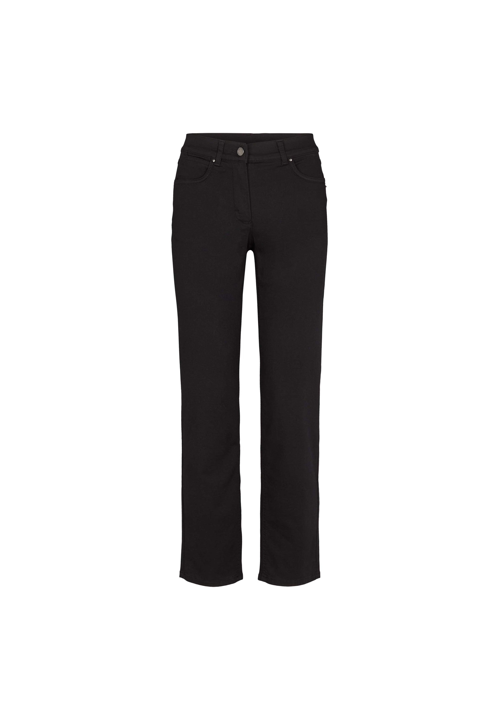 LAURIE Charlotte Regular - Short Length Trousers REGULAR 99100 Black