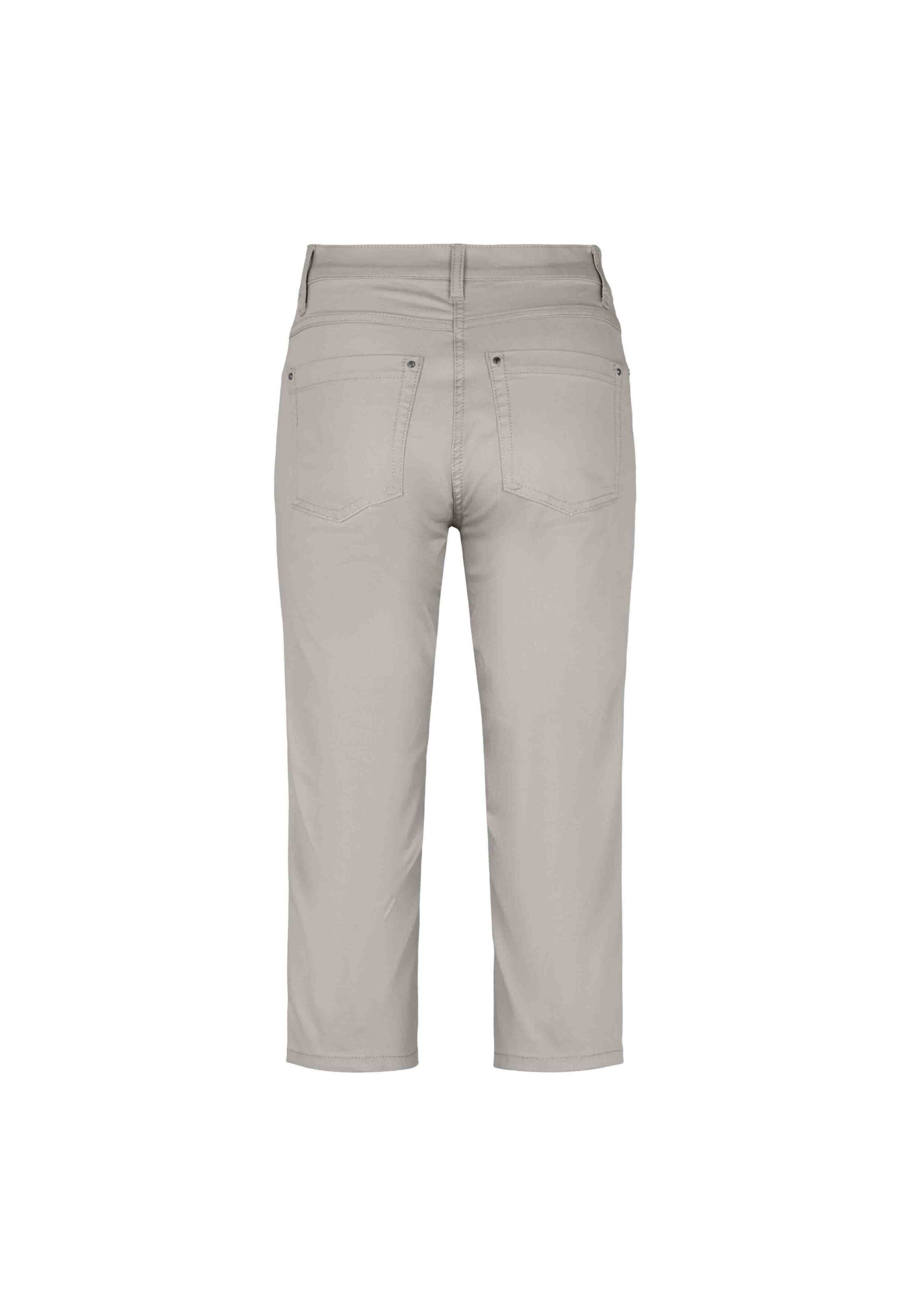 LAURIE  Charlotte Regular Capri Housut Regular 25107 Grey Sand
