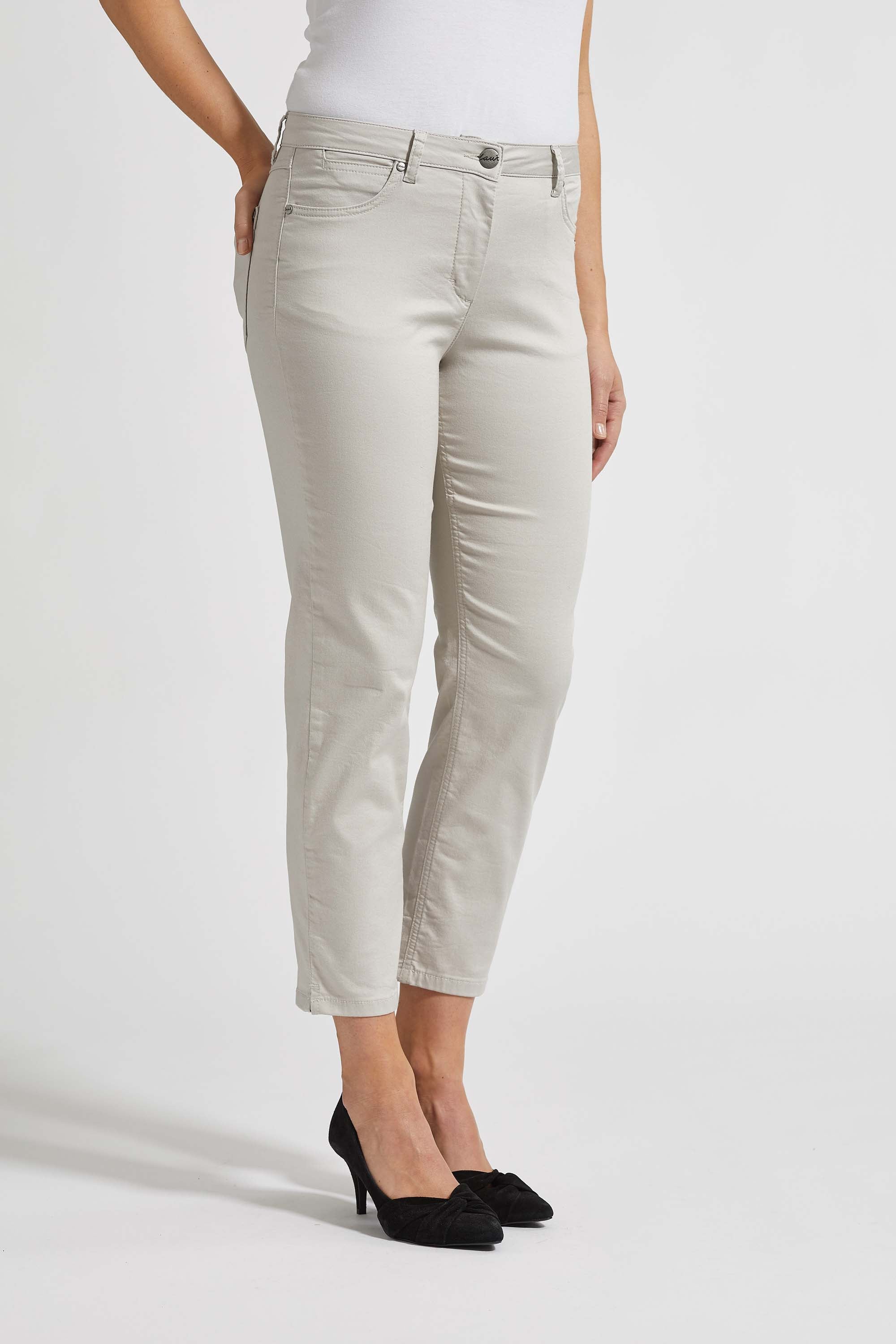 LAURIE  Charlotte Regular Crop Regular 25107 Grey Sand