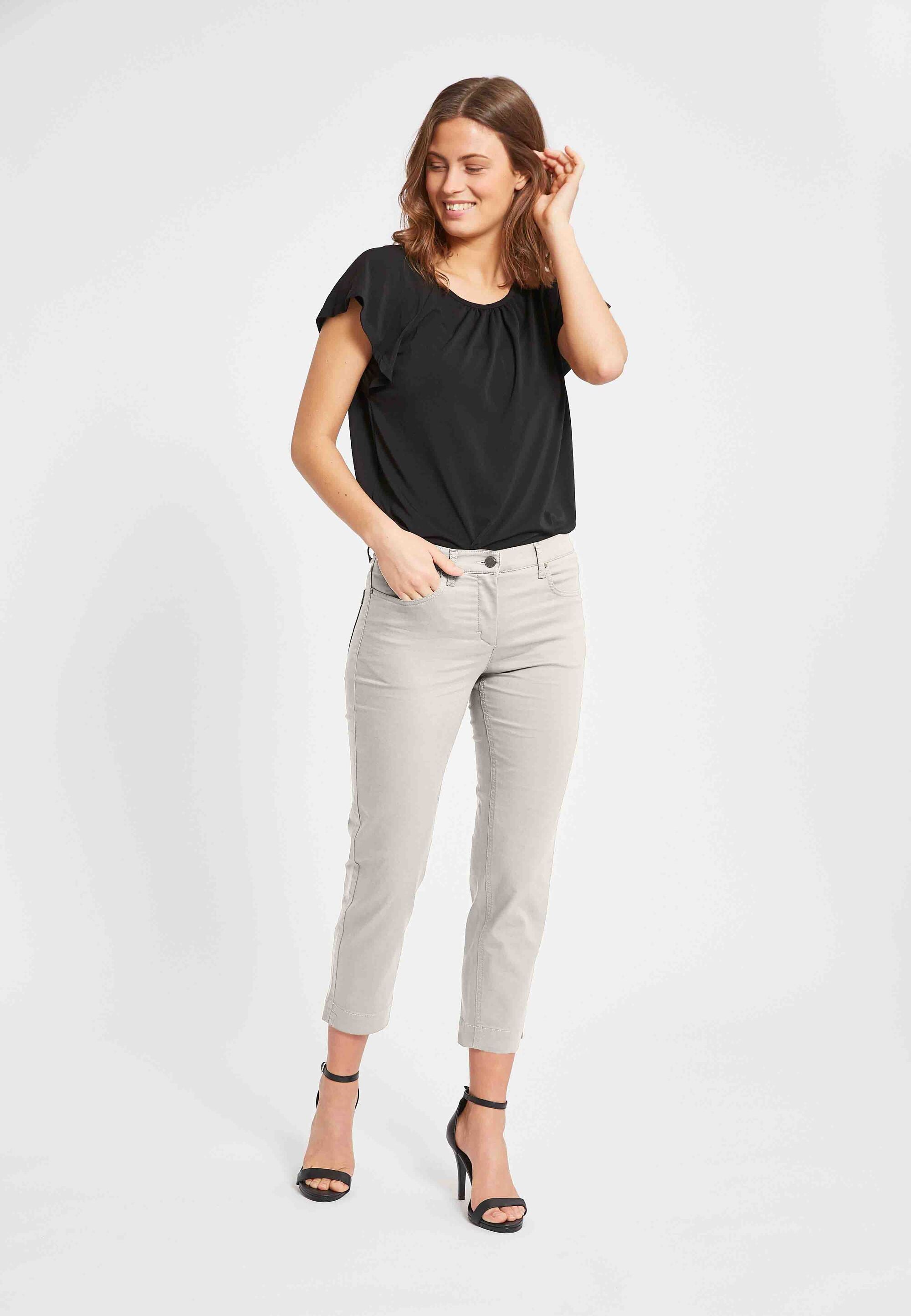 LAURIE  Charlotte Regular Crop Regular 25107 Grey Sand