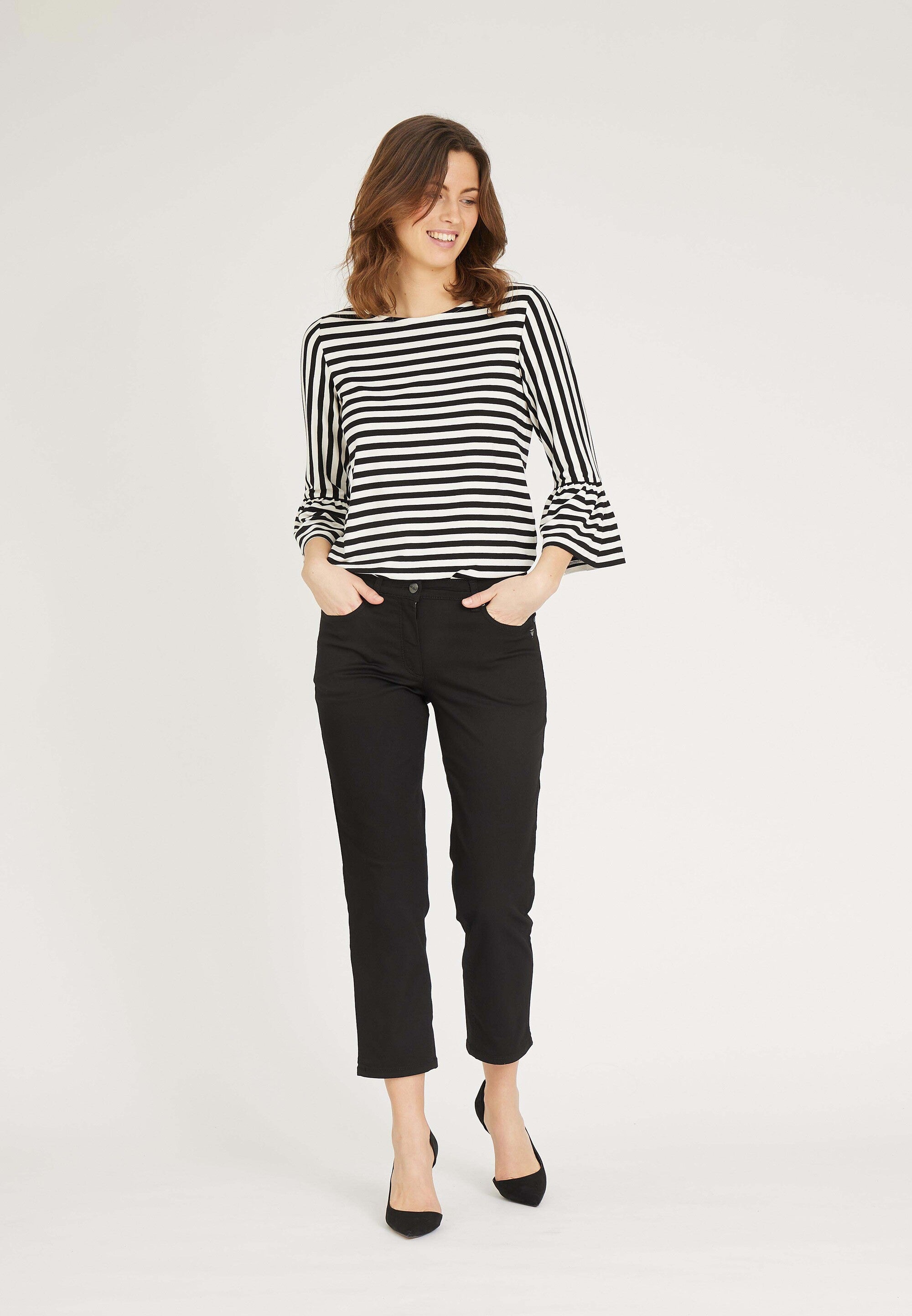 LAURIE  Charlotte Regular Crop Regular 99100 Black
