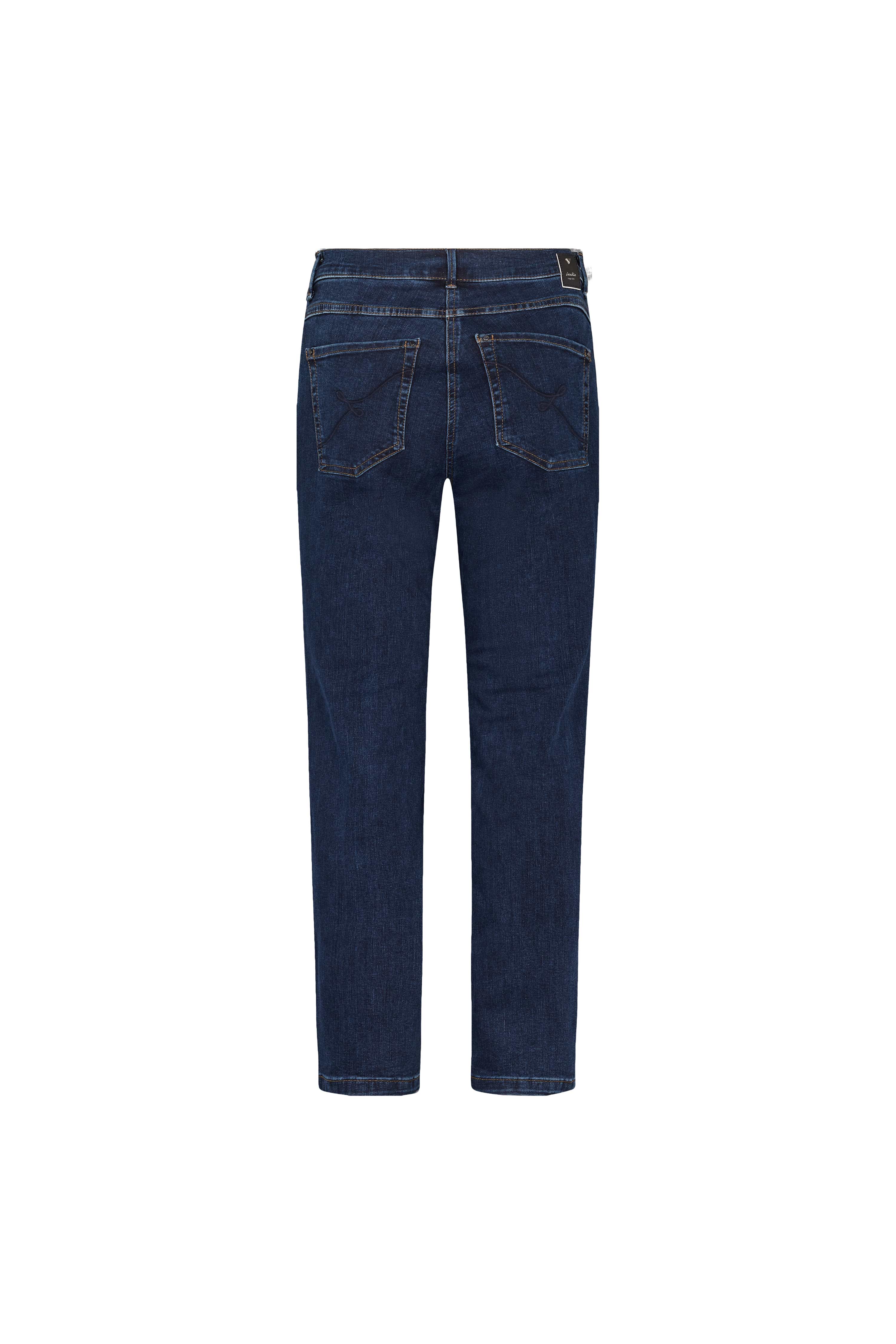 LAURIE Christie Regular - Medium Length Trousers REGULAR 40513 Dark Blue Denim