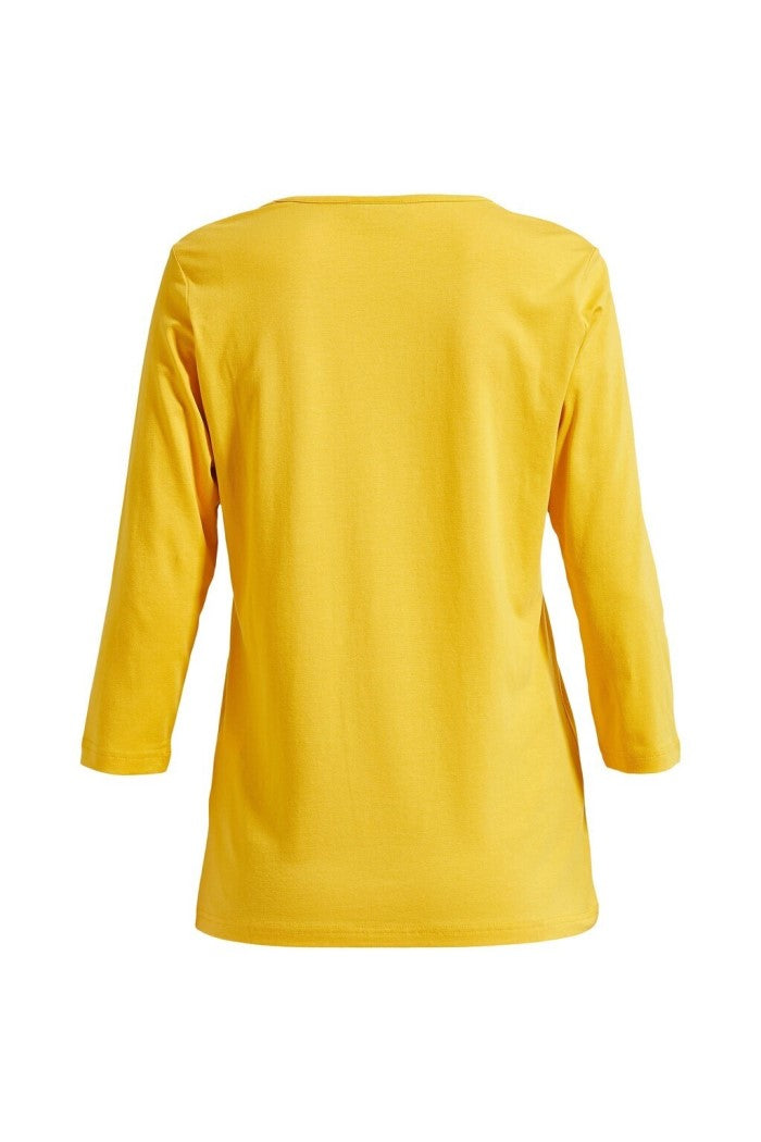 LAURIE  Diaz Deco Pusero T-Shirts 73103 Warm Yellow