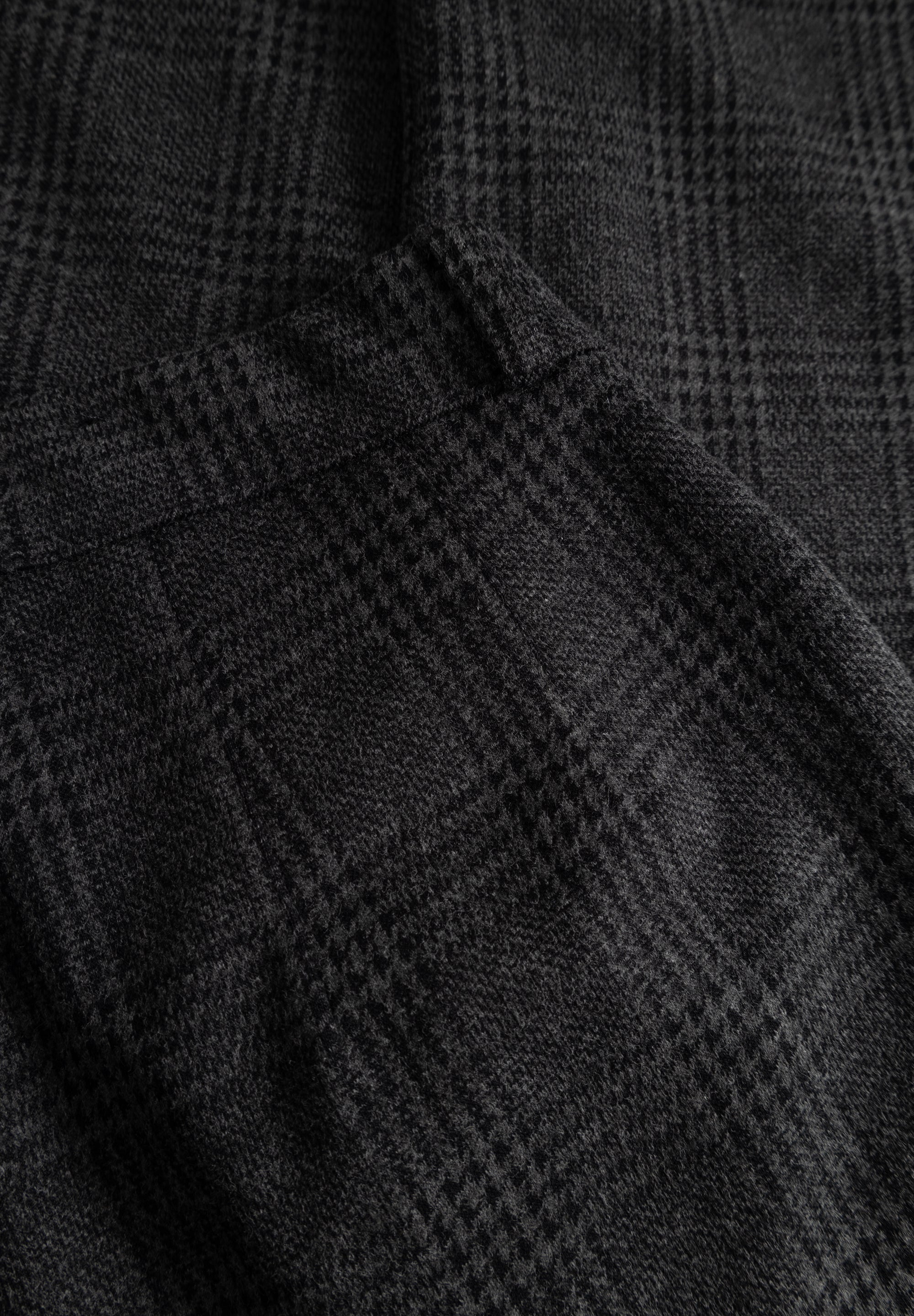 LAURIE Donna Loose - Short Length Loose 97099 Anthracite Check