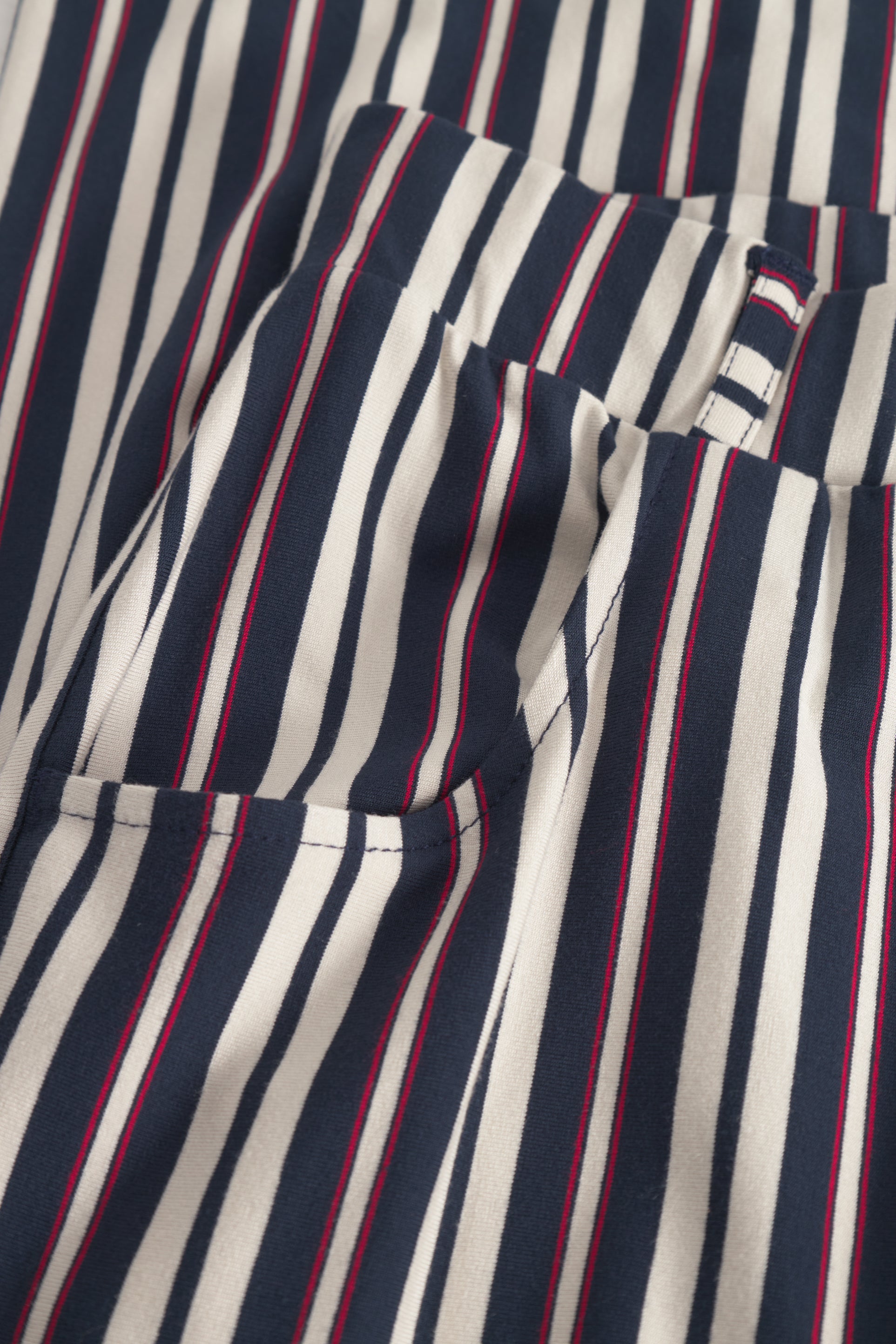 LAURIE Donna Loose Cropped Loose 49139 Nautical Stripe