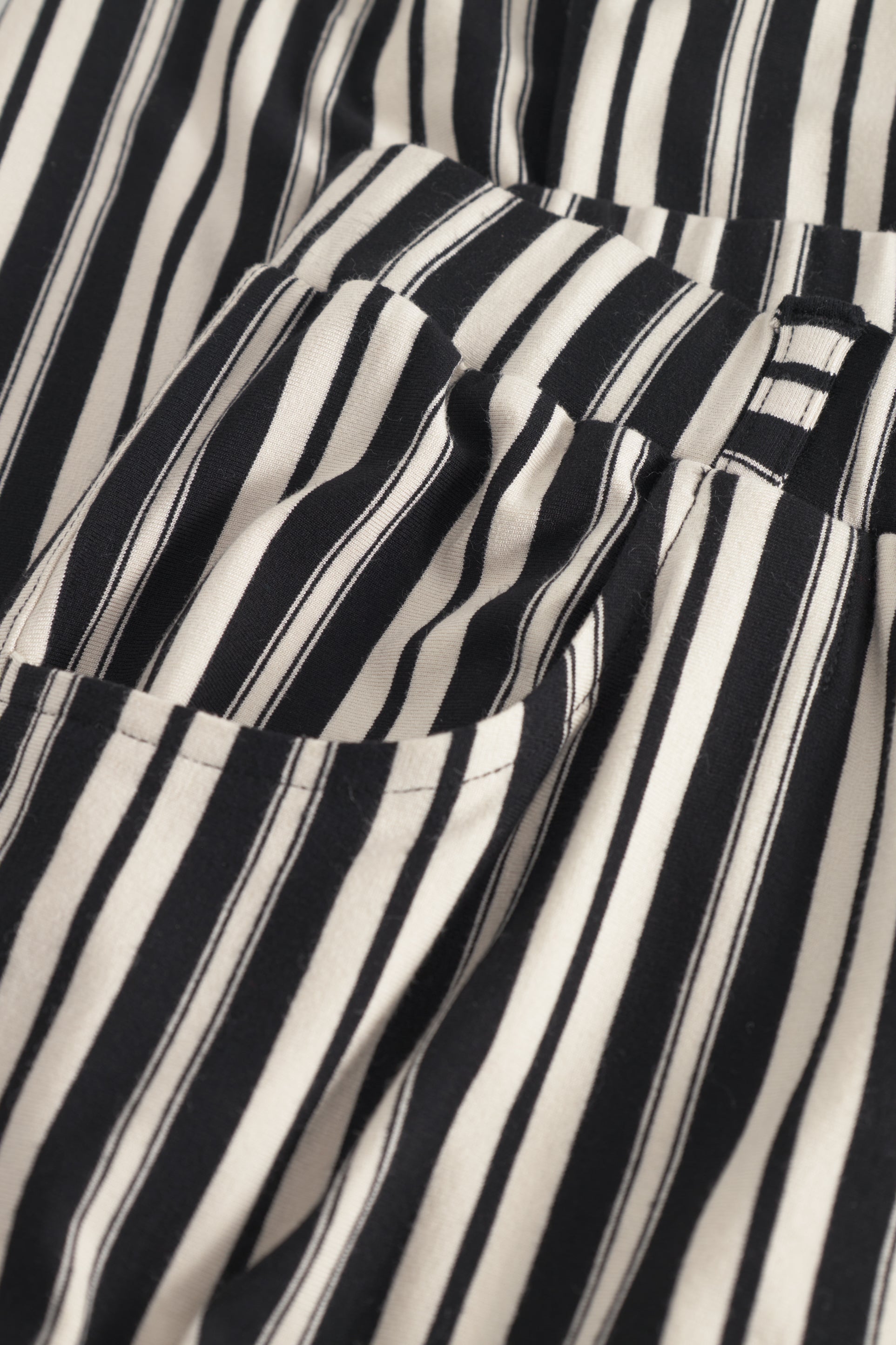 LAURIE Donna Loose Jersey - Cropped Loose 99139 Elegant Stripe