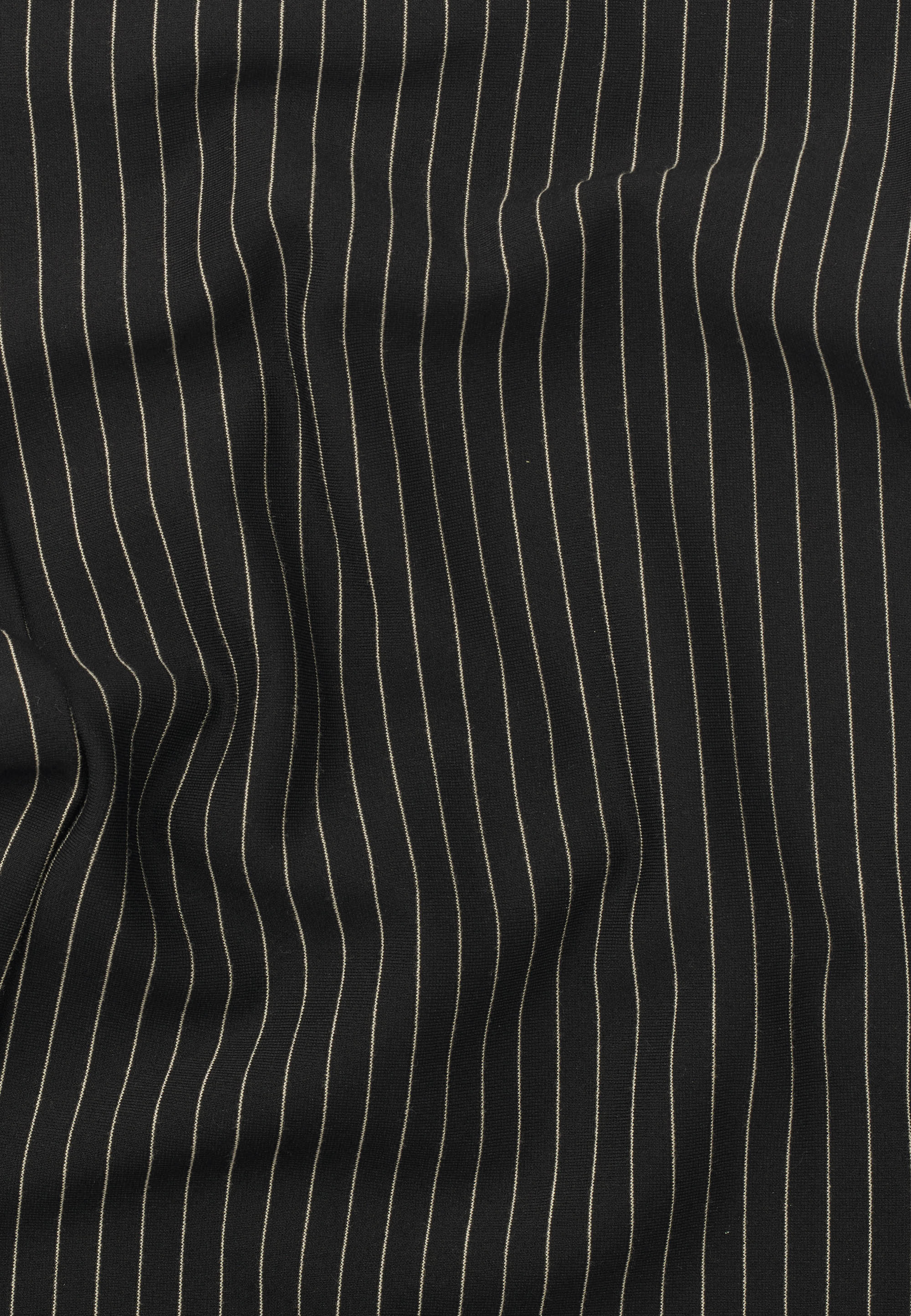 LAURIE  Donna Loose Jersey - Short Length Trousers LOOSE 99027 Black Stripe Brushed