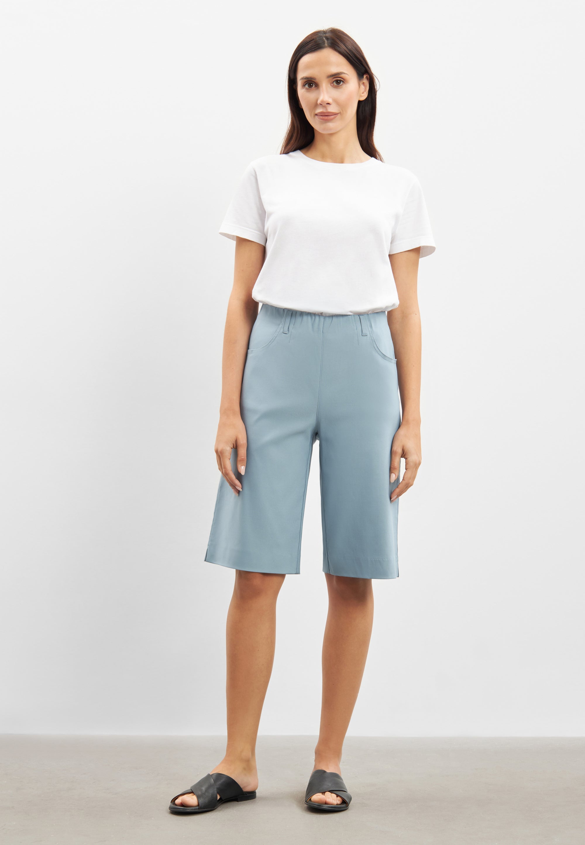 LAURIE Donna Loose Shorts Loose 43300 Dove