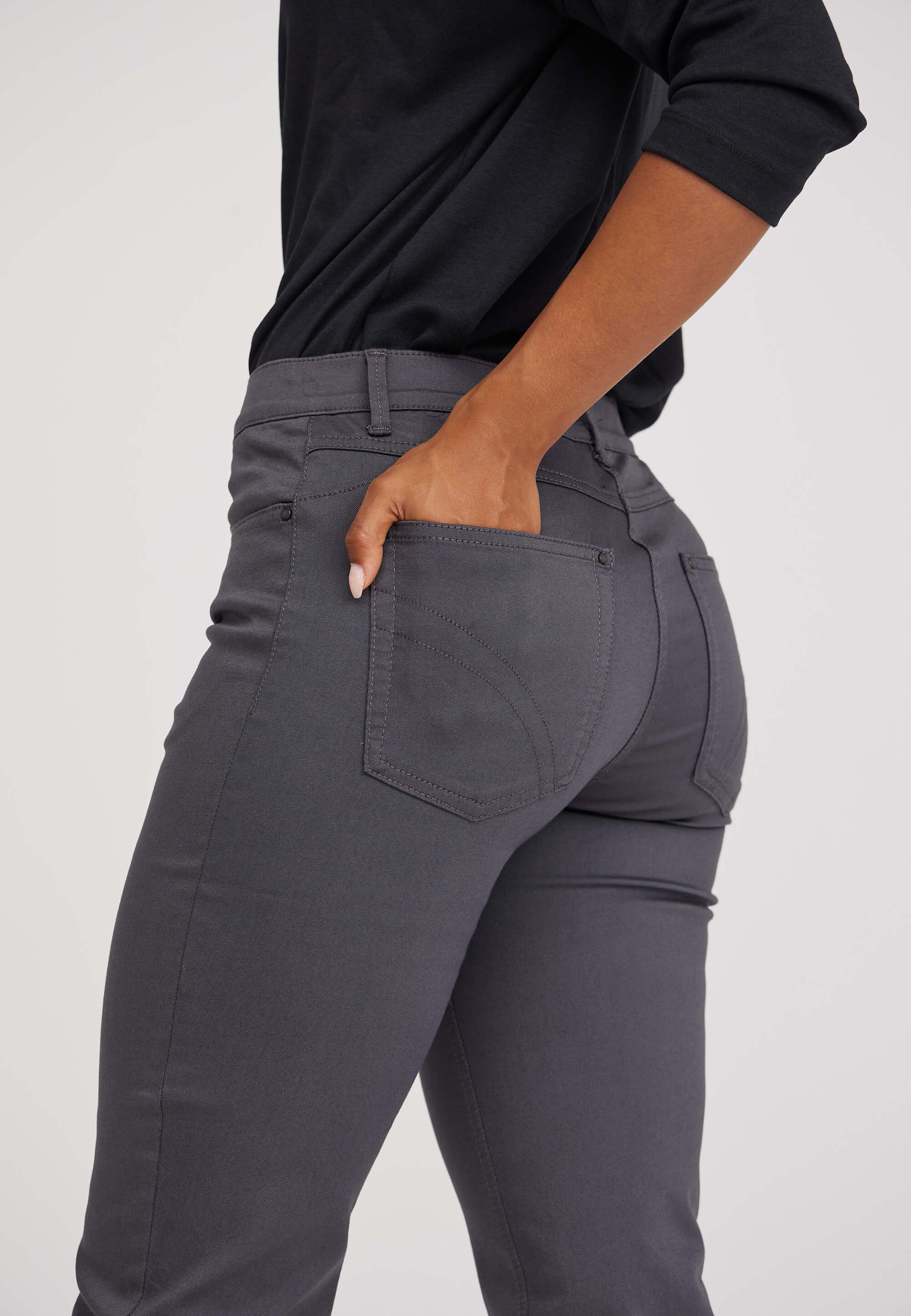 LAURIE Hannah Regular - Extra Short Length Regular 97000 Anthracite