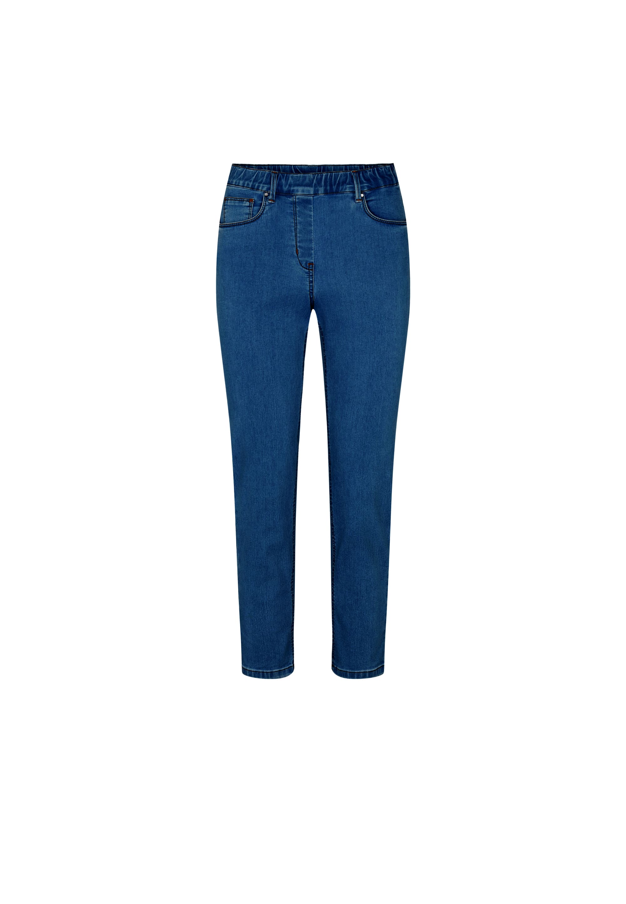 LAURIE Hannah Regular - Extra Short Length Trousers REGULAR 49401 Blue Denim