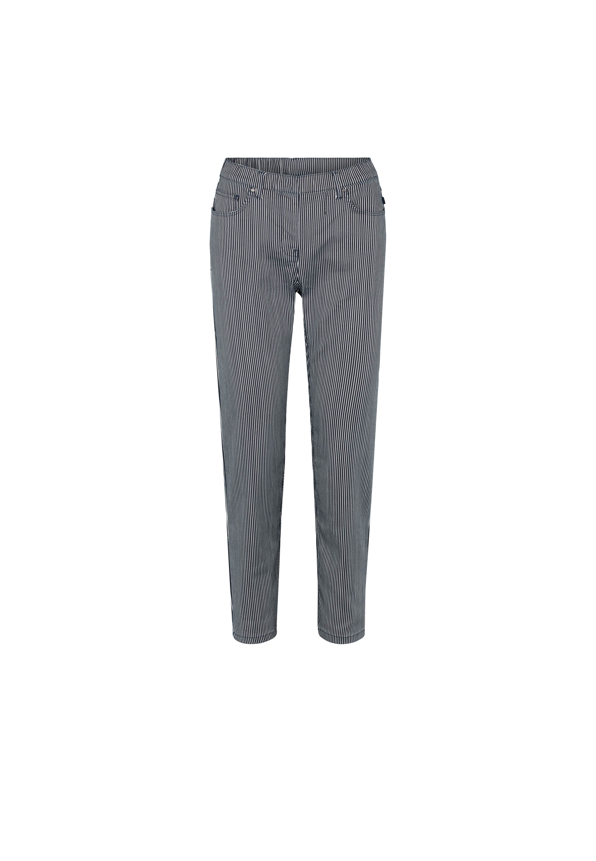 LAURIE  Hannah Regular - Extra Short Length Trousers REGULAR 49397 Blue Stripe