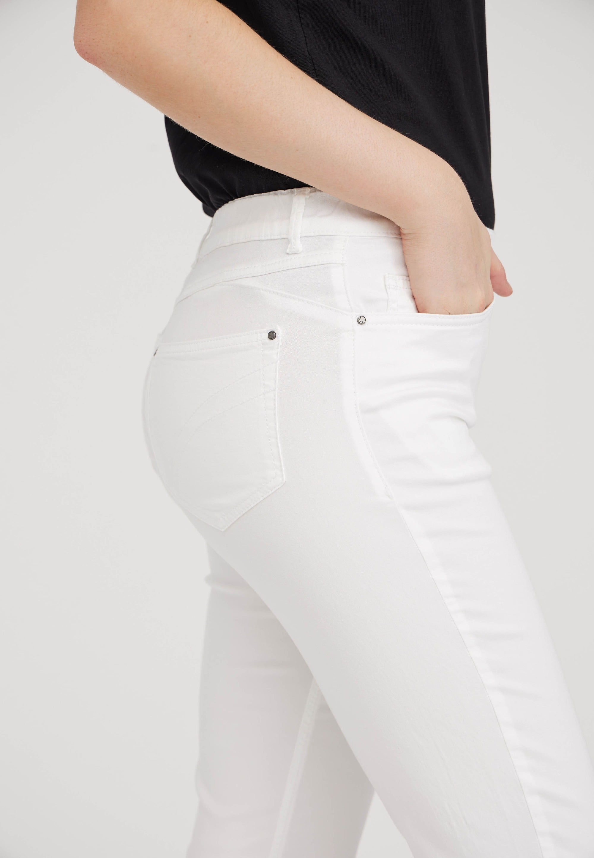 LAURIE  Hannah Regular - Medium Length Regular 10122 White