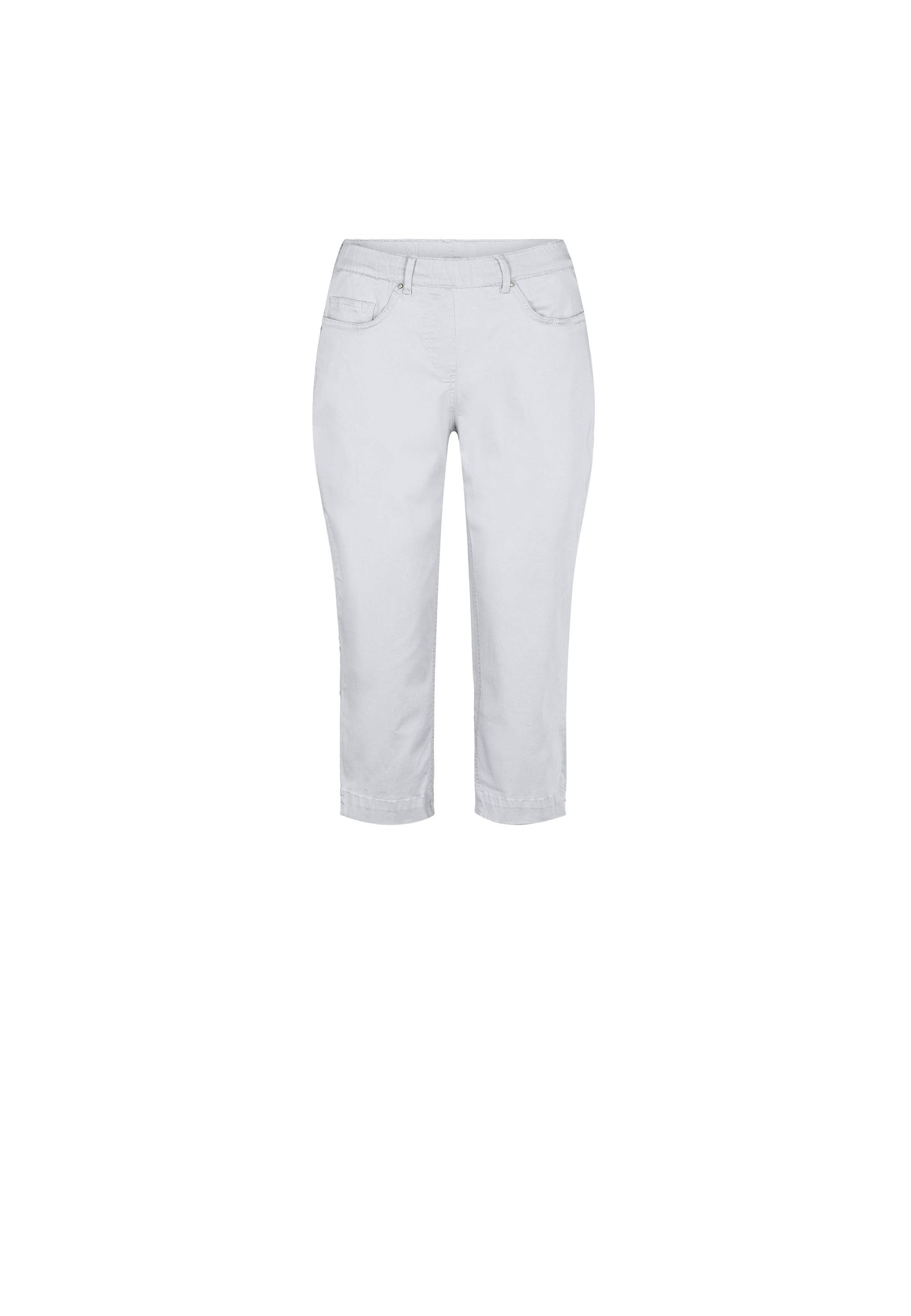 LAURIE  Hannah Regular Housut Capri Regular 10122 White