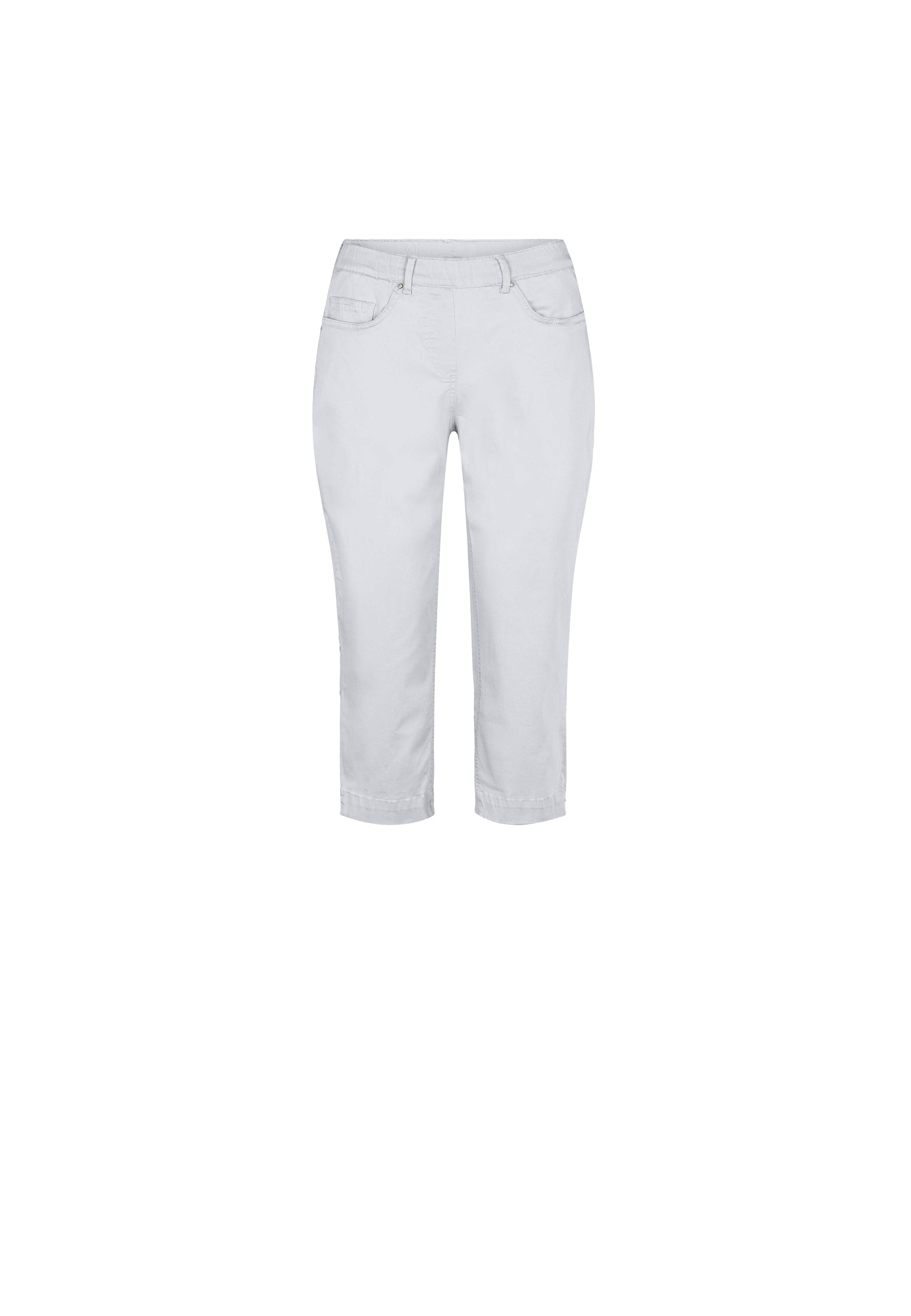 LAURIE  Hannah Regular Housut Capri Trousers REGULAR 10122 White