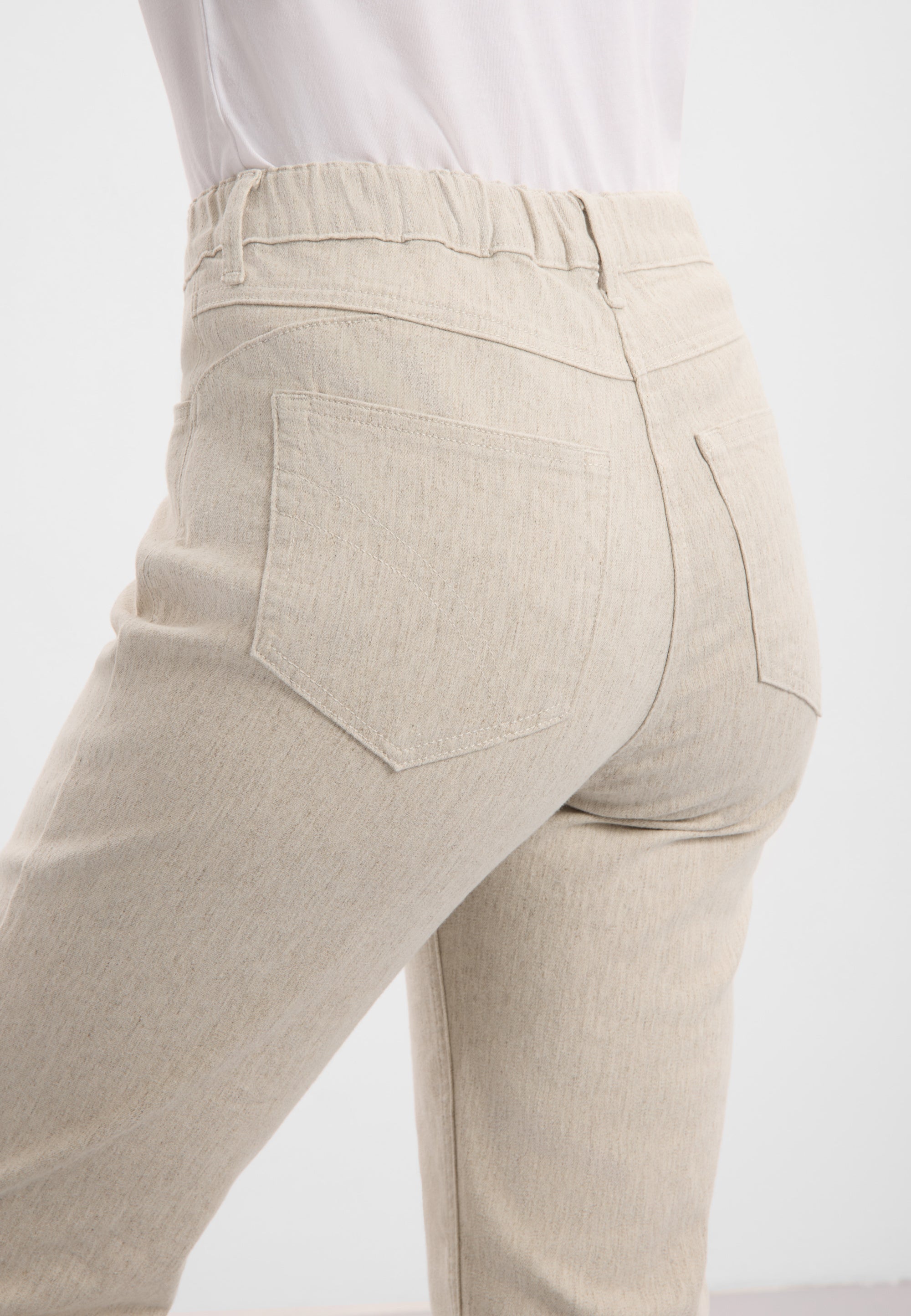 LAURIE Hannah Regular - Extra Short Length Regular 25199 Grey sand hemp