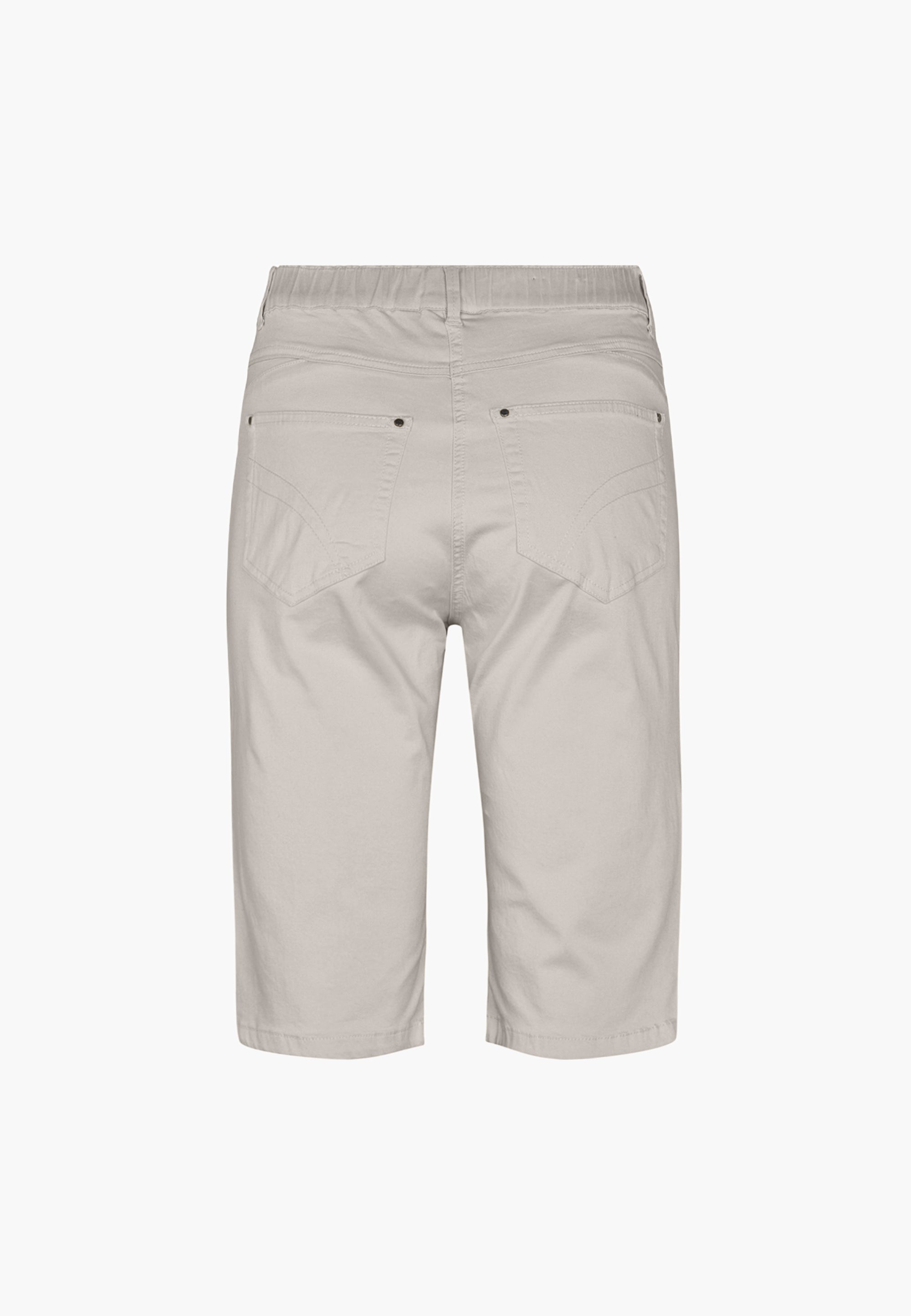 LAURIE Helen Straight Shorts Straight 25102 Grey Sand