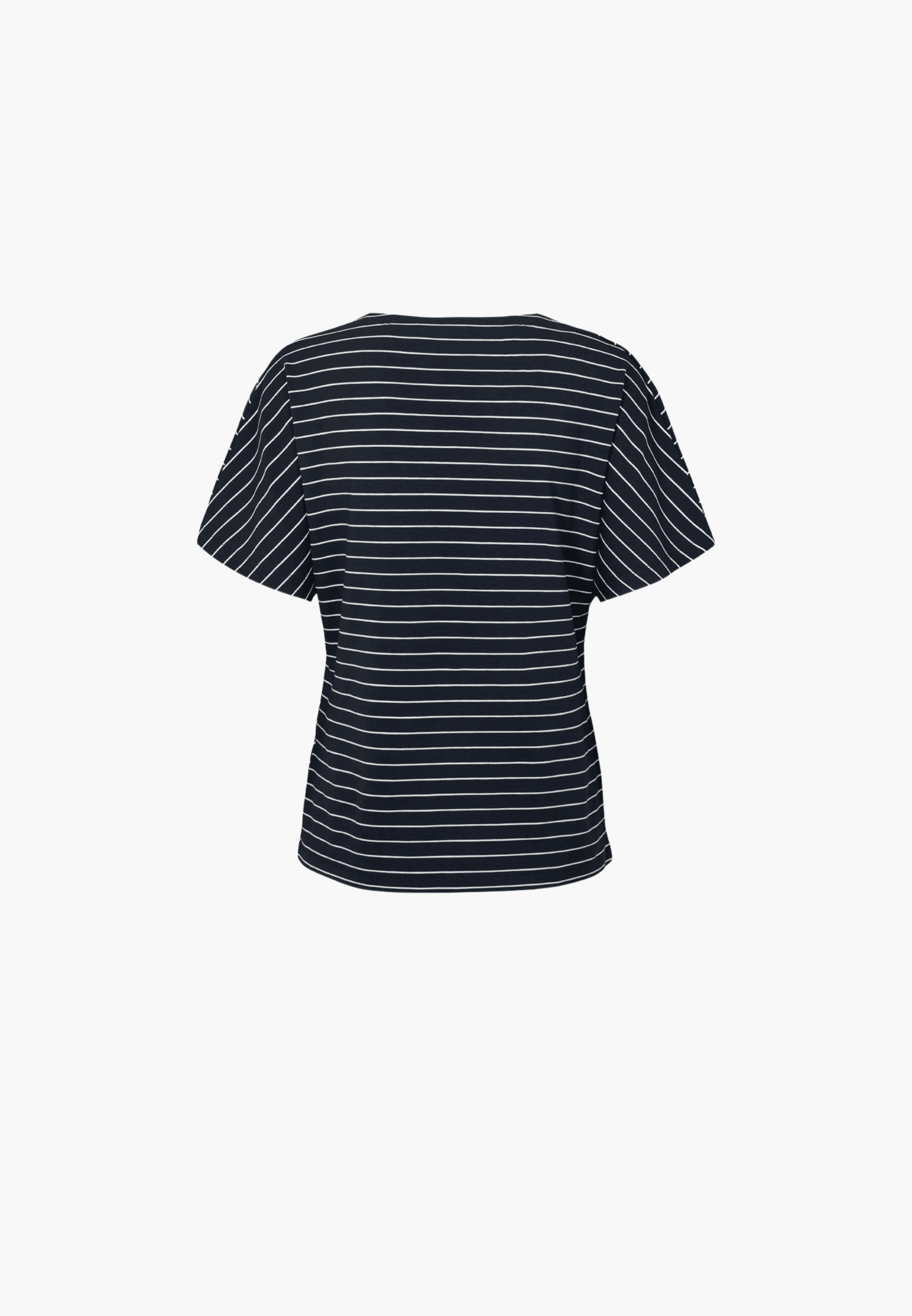LAURIE Ingrid Blouse SS T-Shirts 49222 Navy Stripe