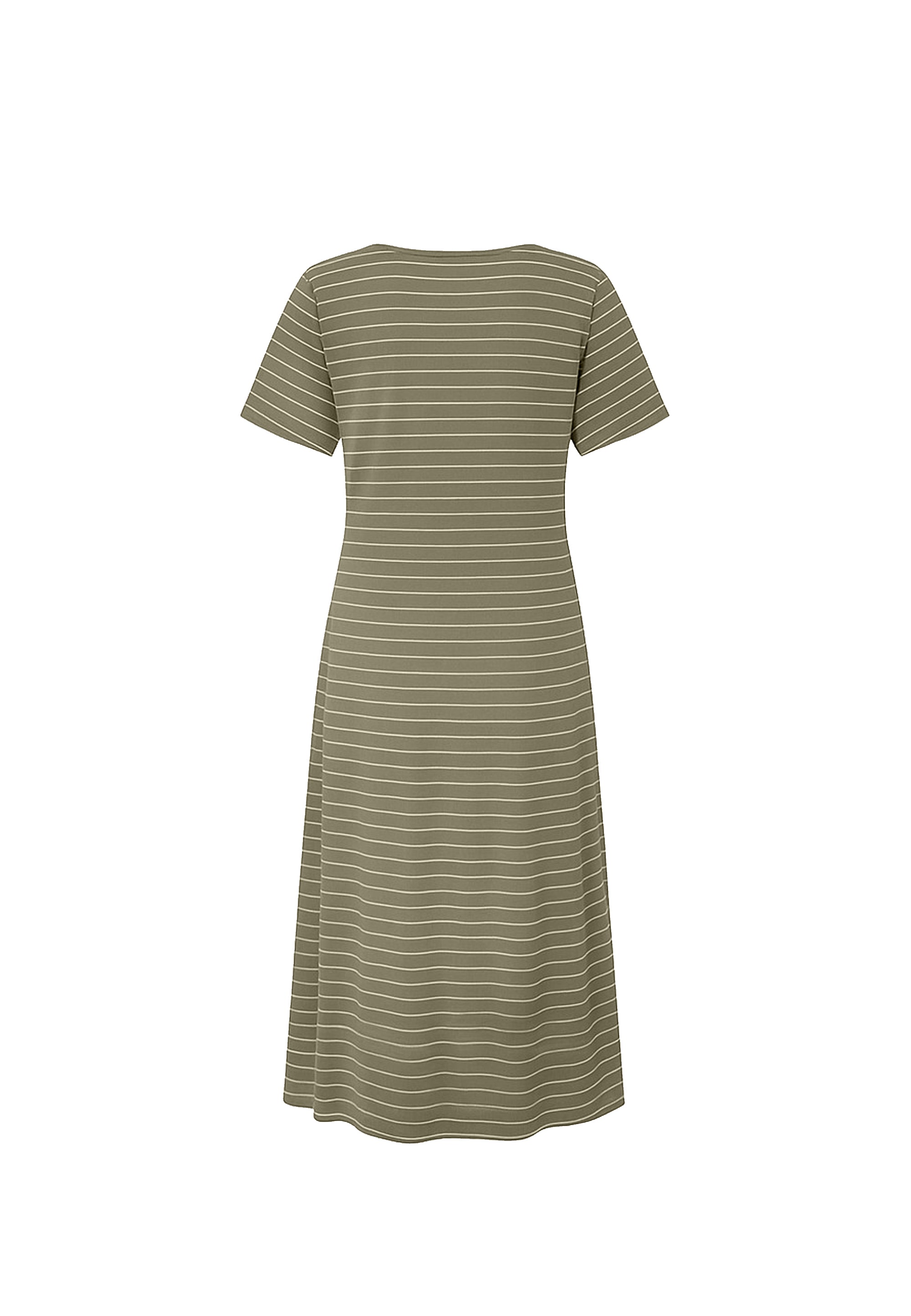LAURIE Ingrid Dress SS Dresses 55222 Khaki stripe
