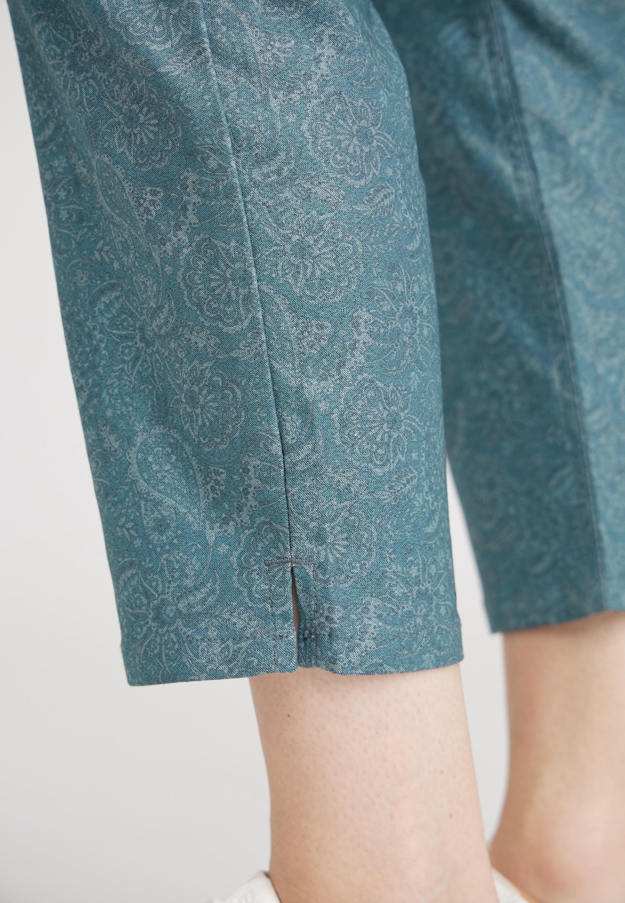 LAURIE Kelly - Crop Regular 51015 Emerald Green Print