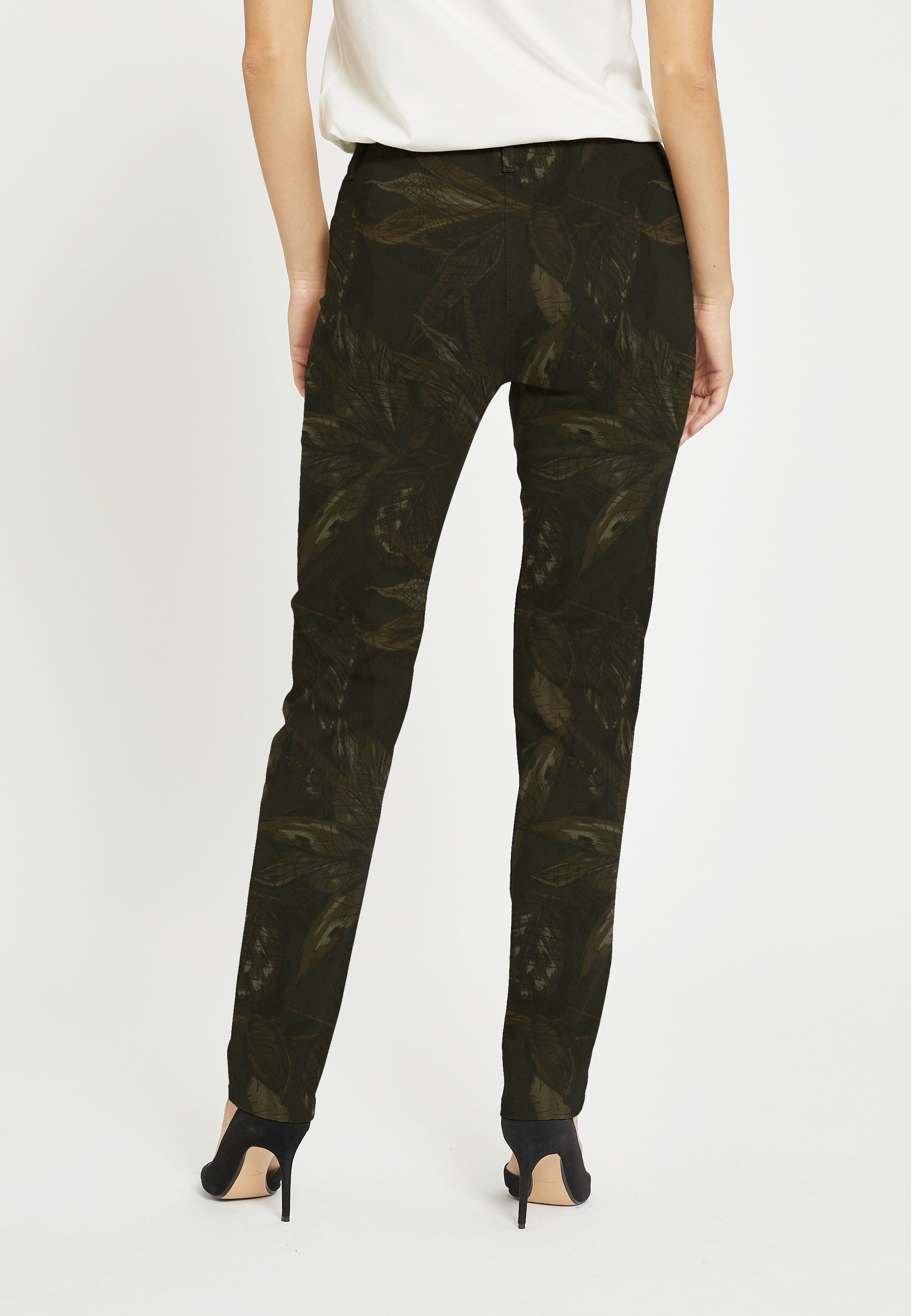 LAURIE  Kelly Regular - Medium Length Regular 97003 Anthracite Print
