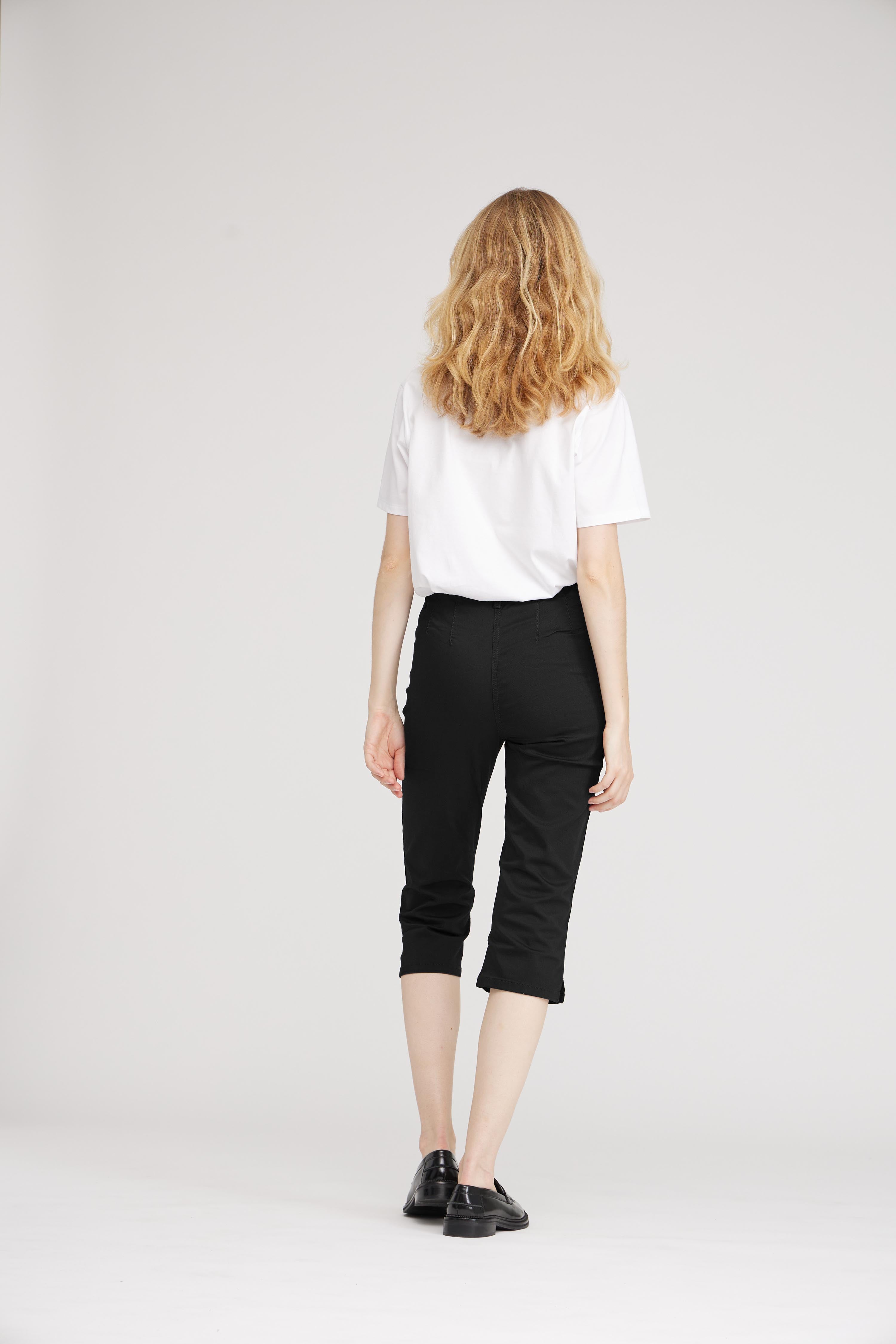 LAURIE Kelly Regular Capri Short Length Regular 99100 Black